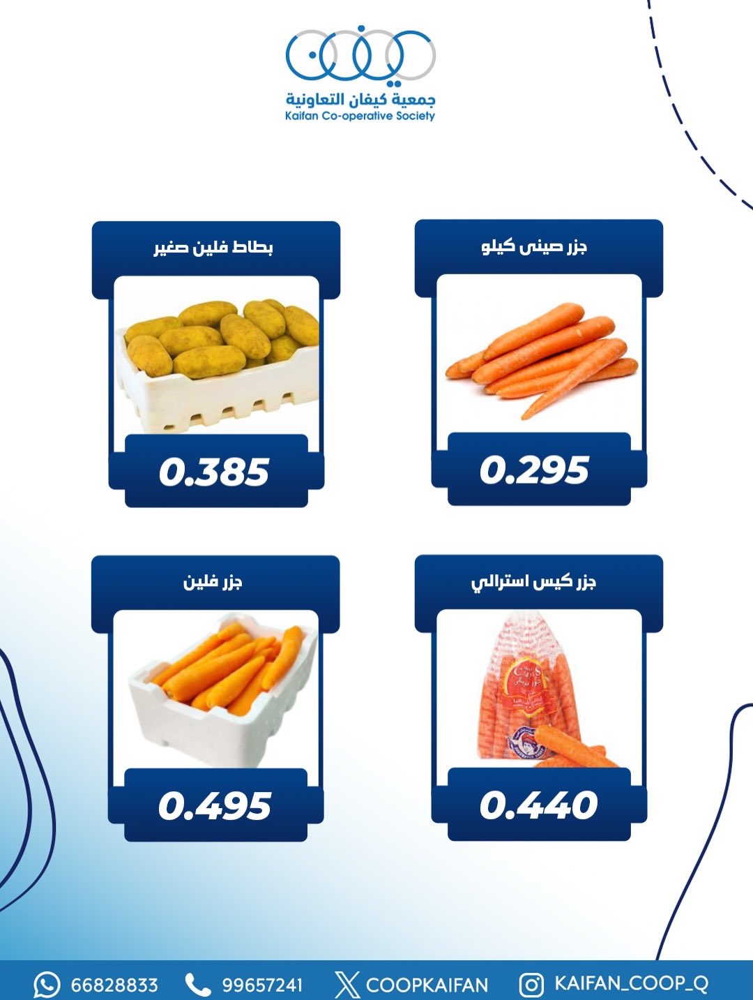 عروض جمعية كيفان التعاونية الكويت الخميس 8 يناير 2026 عرض الخضار والفواكه
