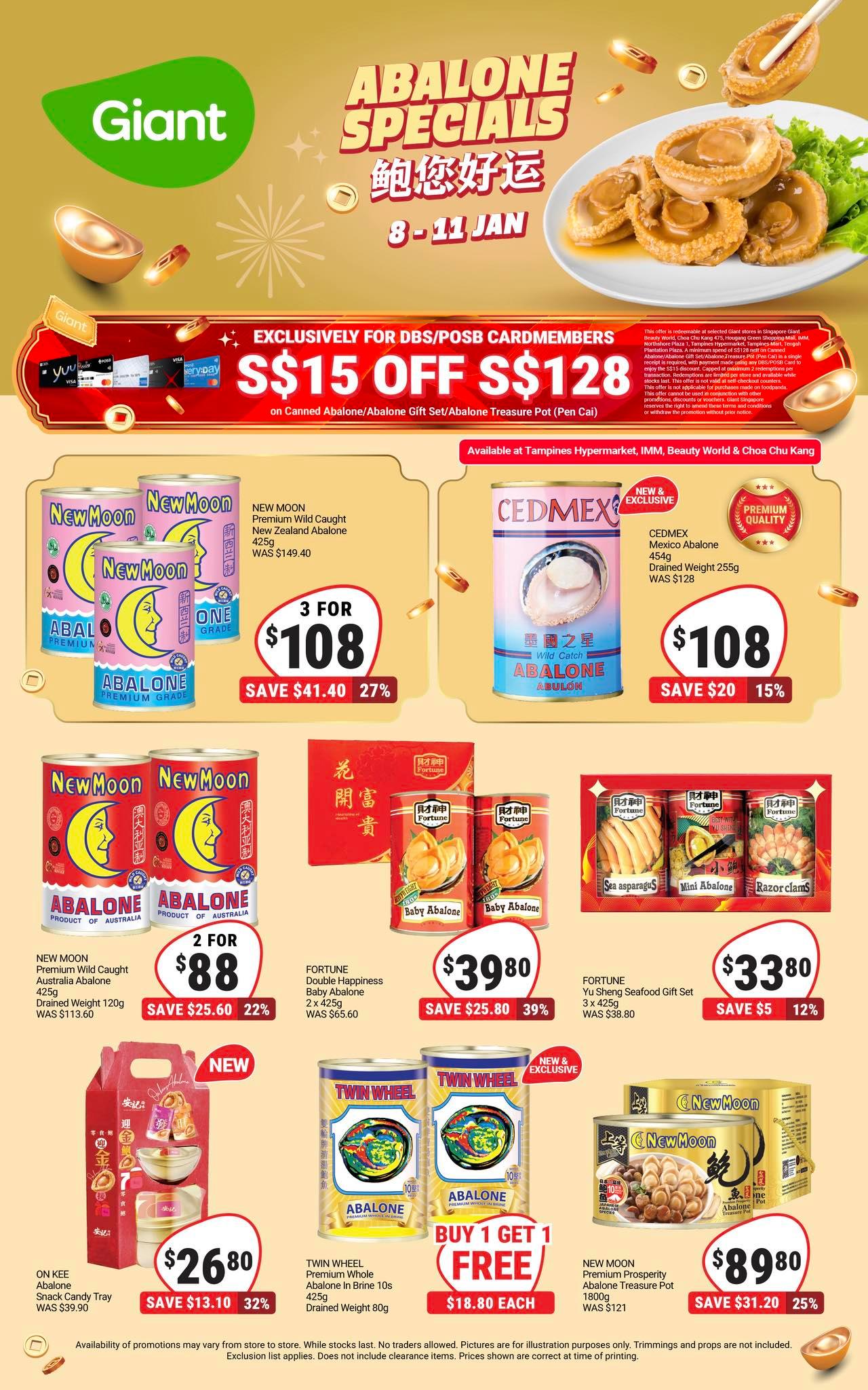 Giant Singapore Offers from 8 to 11 January 2026 4Days Deals