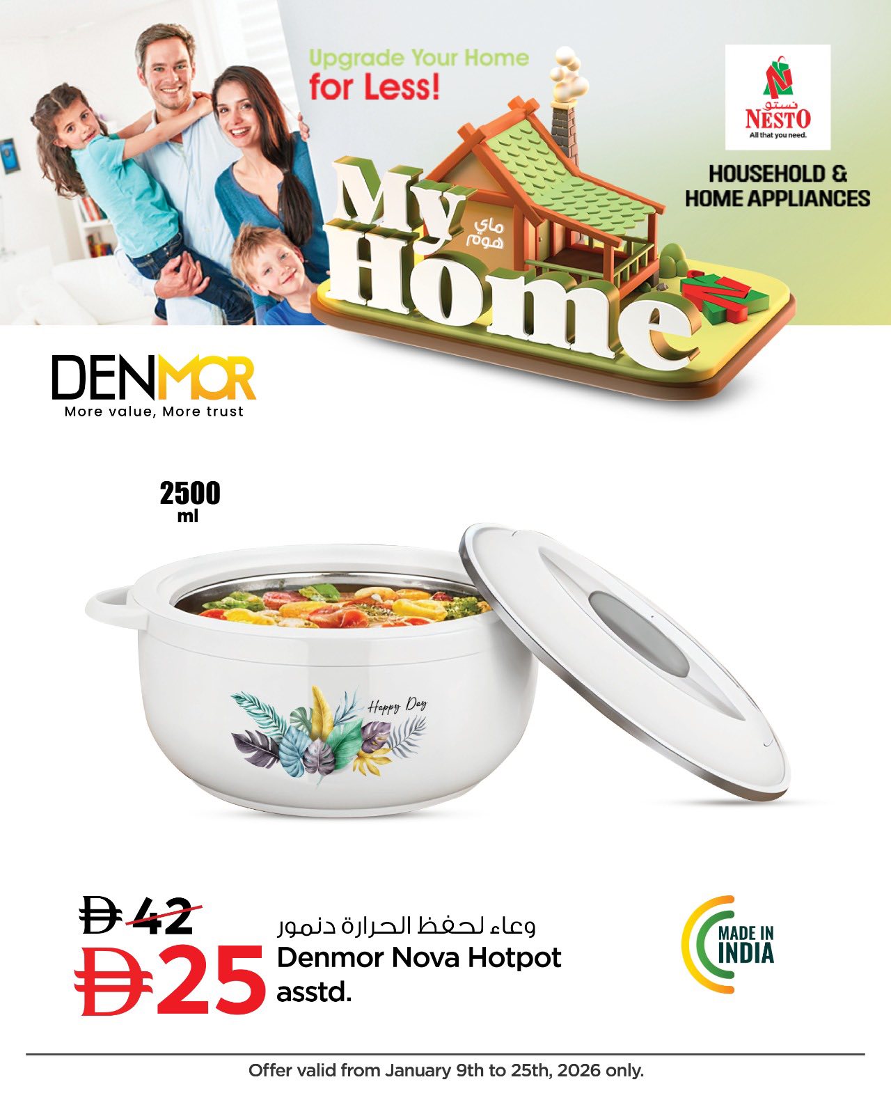 Nesto UAE Offers from 9 to 25 January 2026 Upgrade Your Home