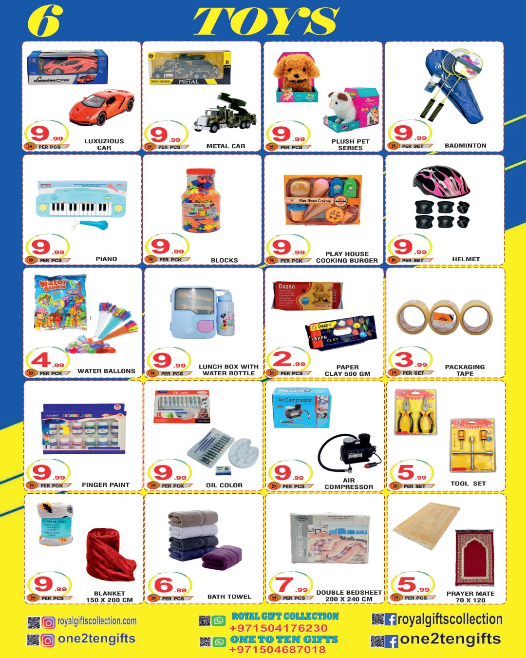 Offres Royal pour les cadeaux Émirats arabes unis de 9 à 19 janvier 2026 Promotions spéciales