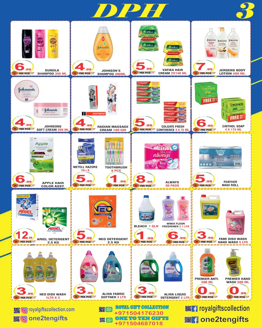 Offres Royal pour les cadeaux Émirats arabes unis de 9 à 19 janvier 2026 Promotions spéciales