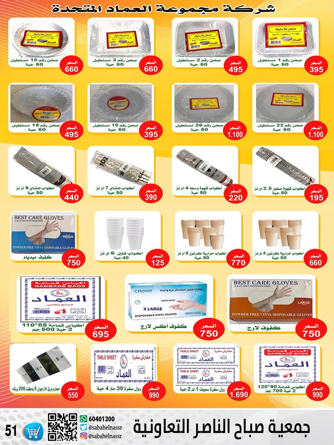 عروض جمعية صباح الناصر الكويت من 9 حتى 12 يناير 2026 عروض أسعار شهر يناير