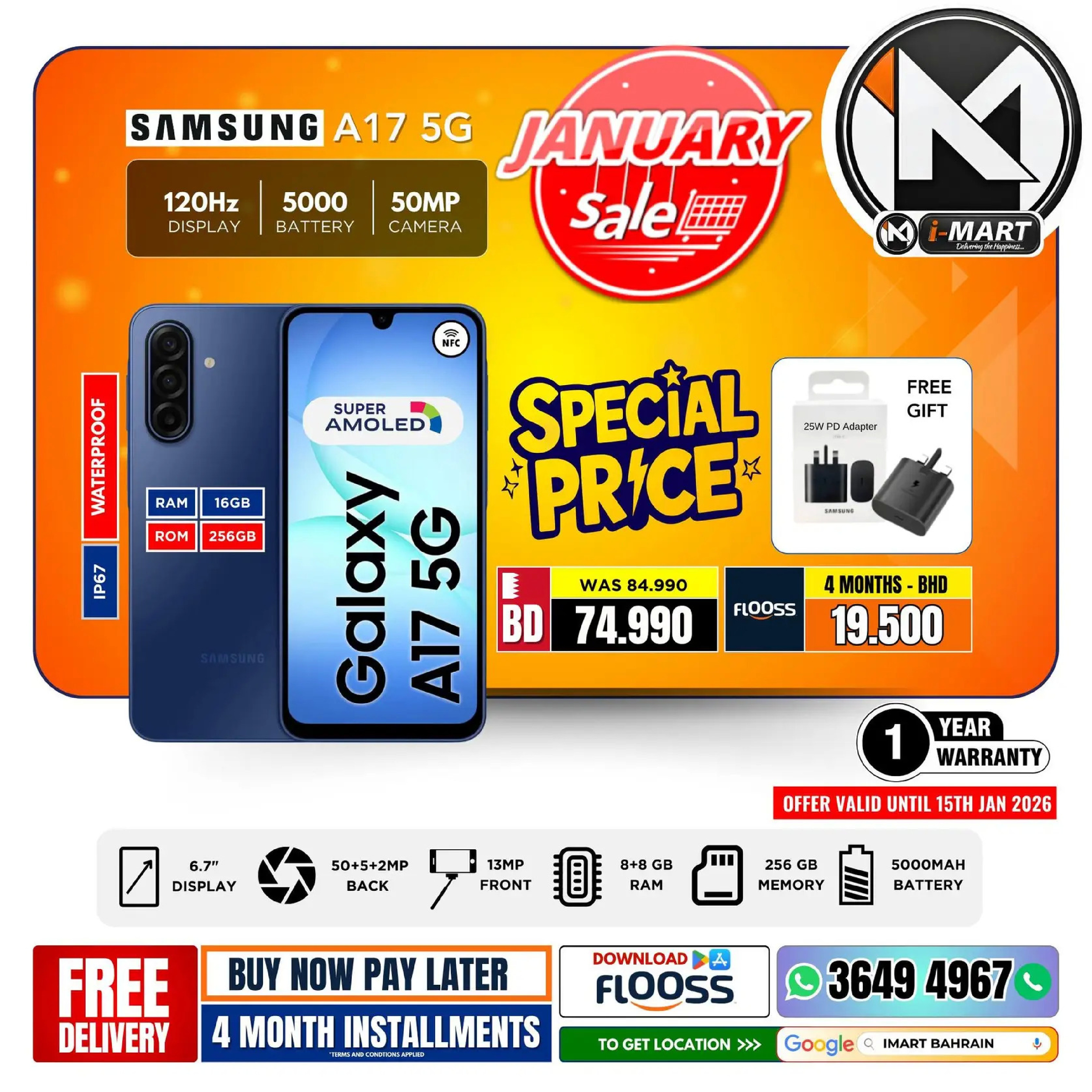 i Mart Bahrain Offers from 9 to 15 January 2026 January offers