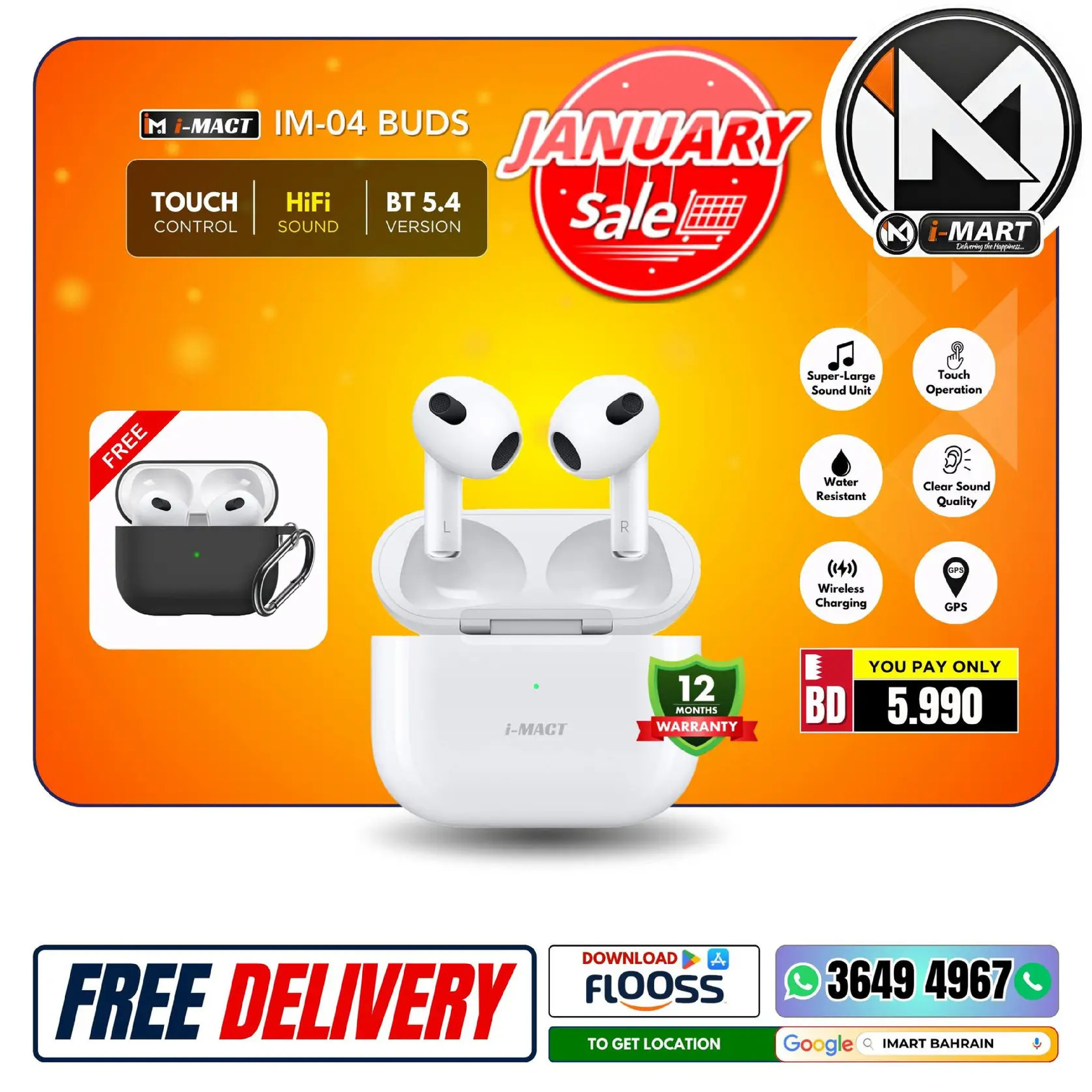 i Mart Bahrain Offers from 9 to 15 January 2026 January offers