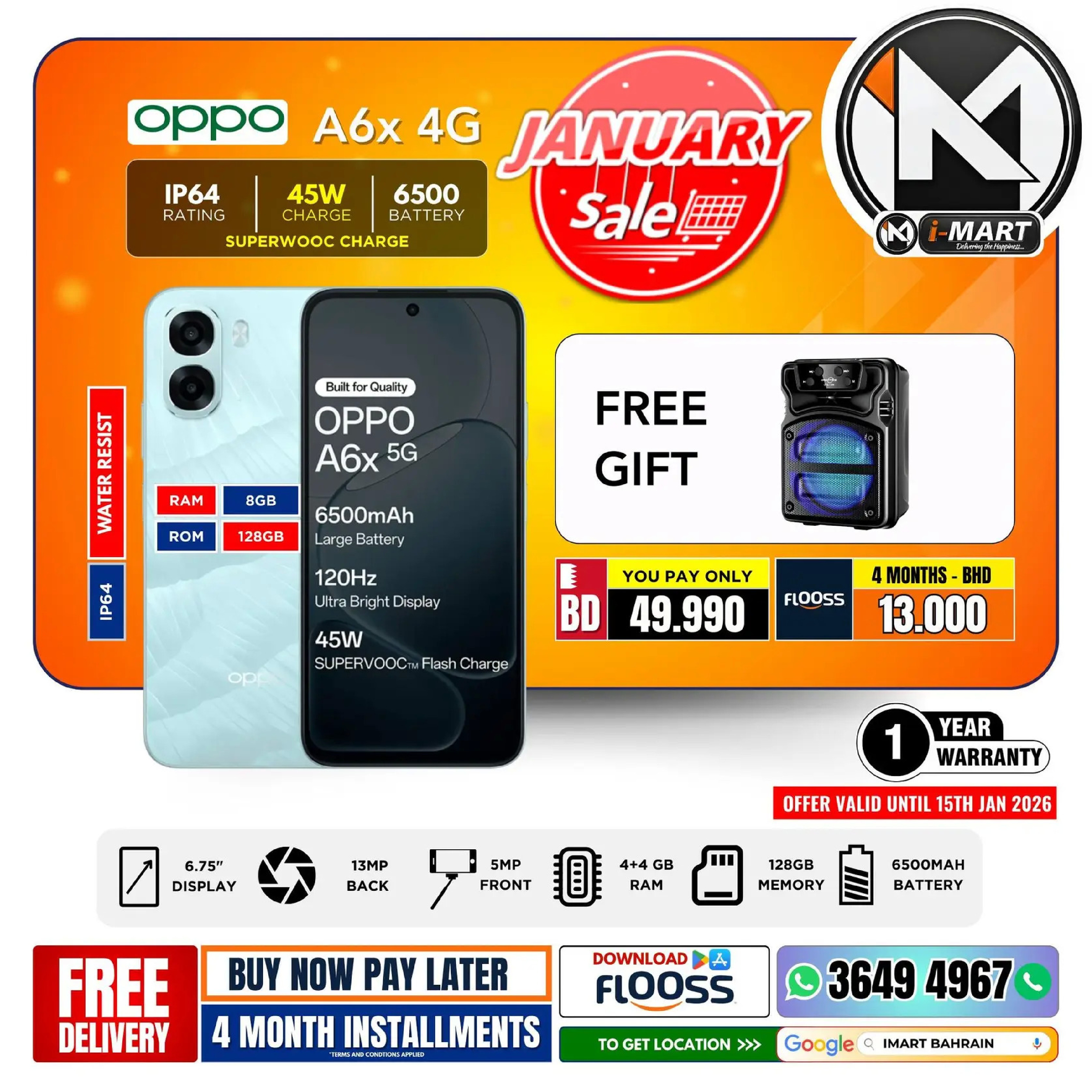 i Mart Bahrain Offers from 9 to 15 January 2026 January offers