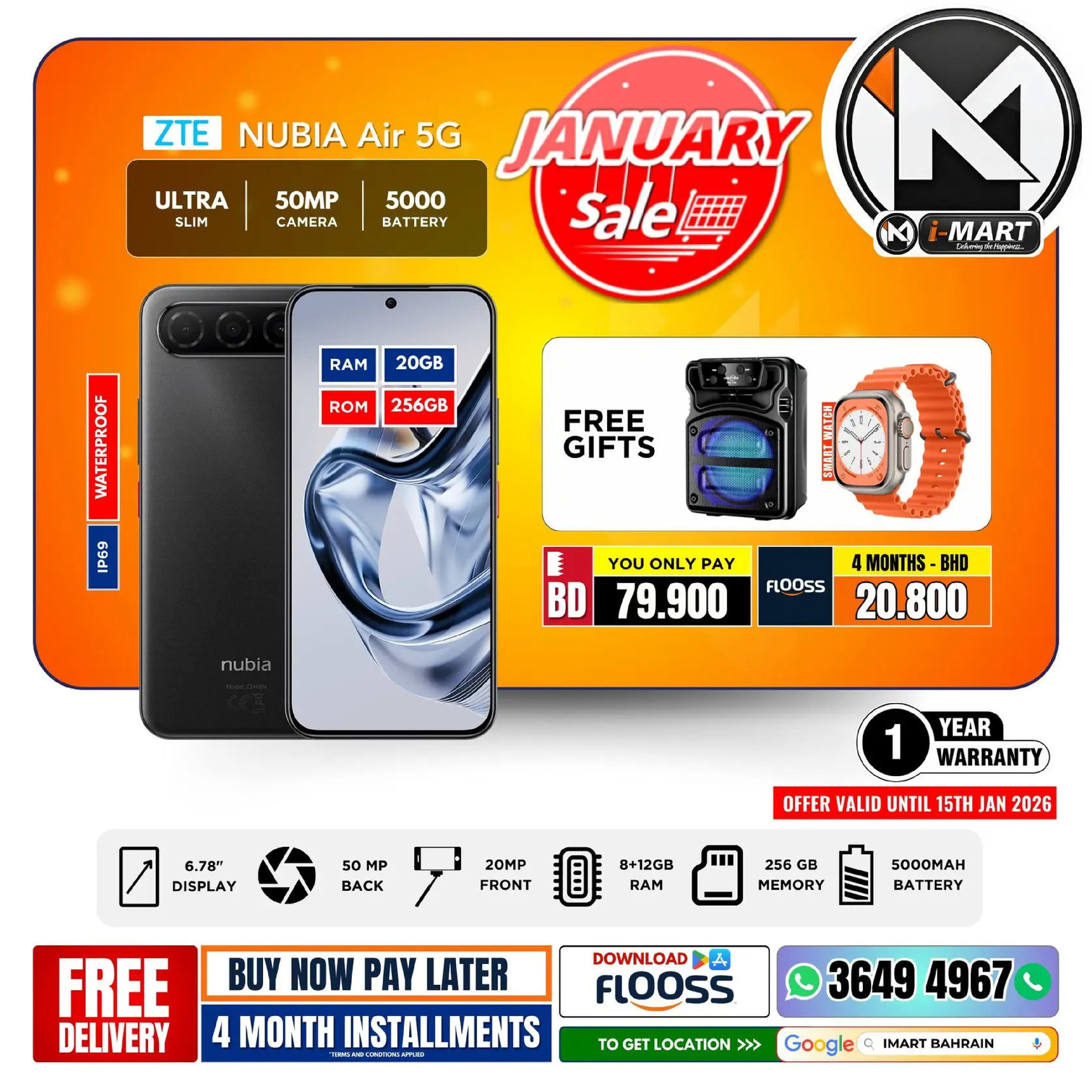 i Mart Bahrain Offers from 9 to 15 January 2026 January offers