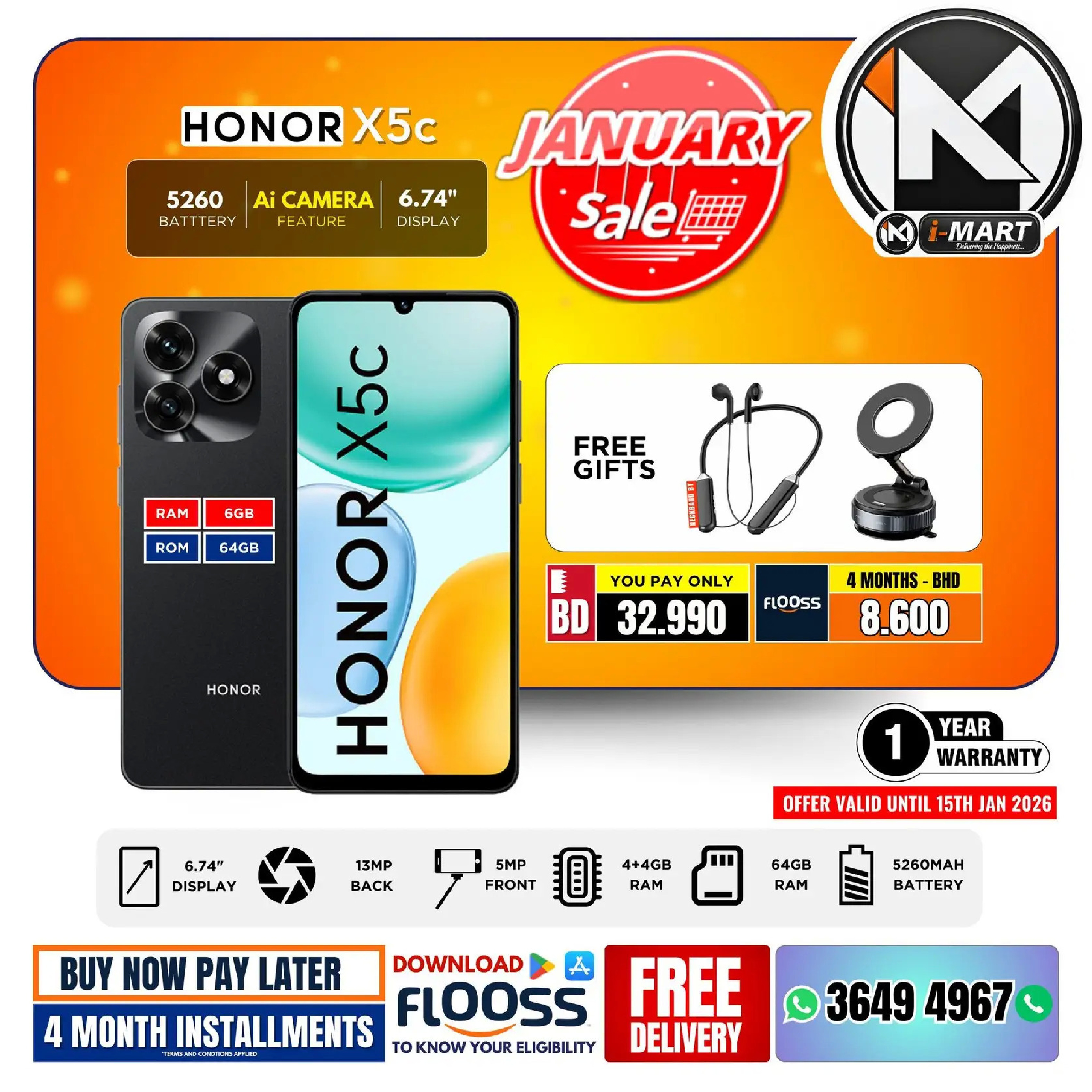 i Mart Bahrain Offers from 9 to 15 January 2026 January offers