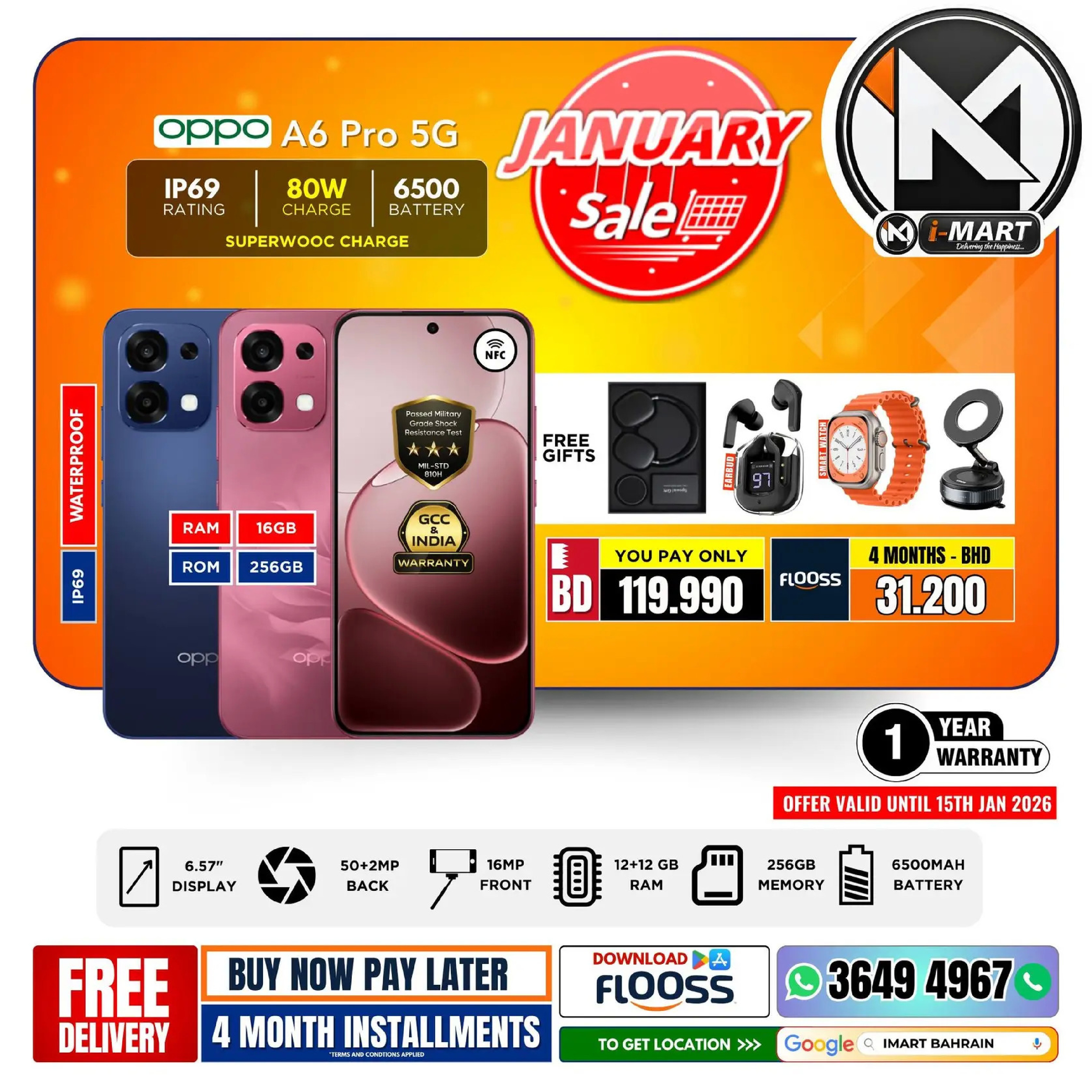 i Mart Bahrain Offers from 9 to 15 January 2026 January offers