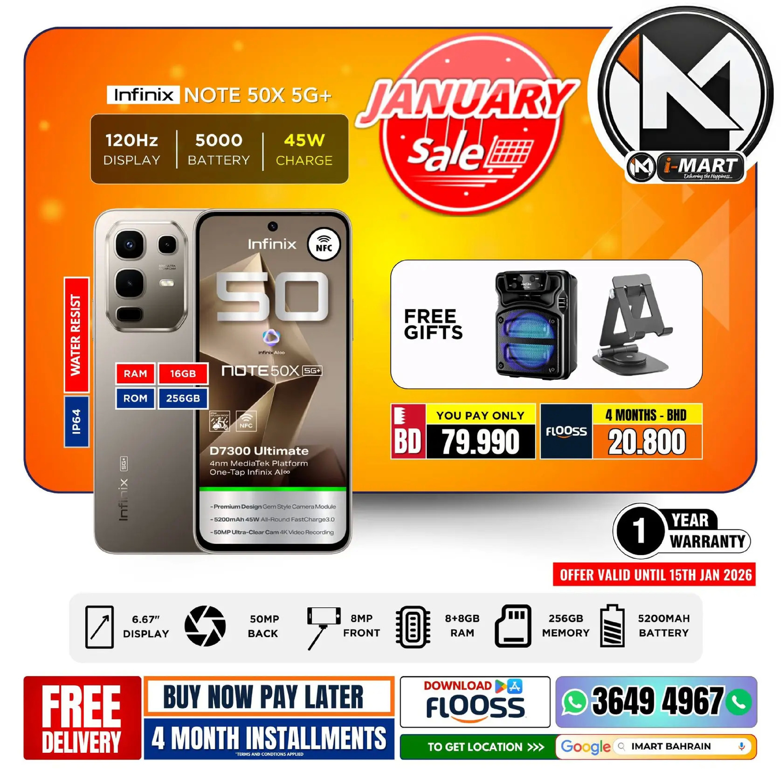 i Mart Bahrain Offers from 9 to 15 January 2026 January offers