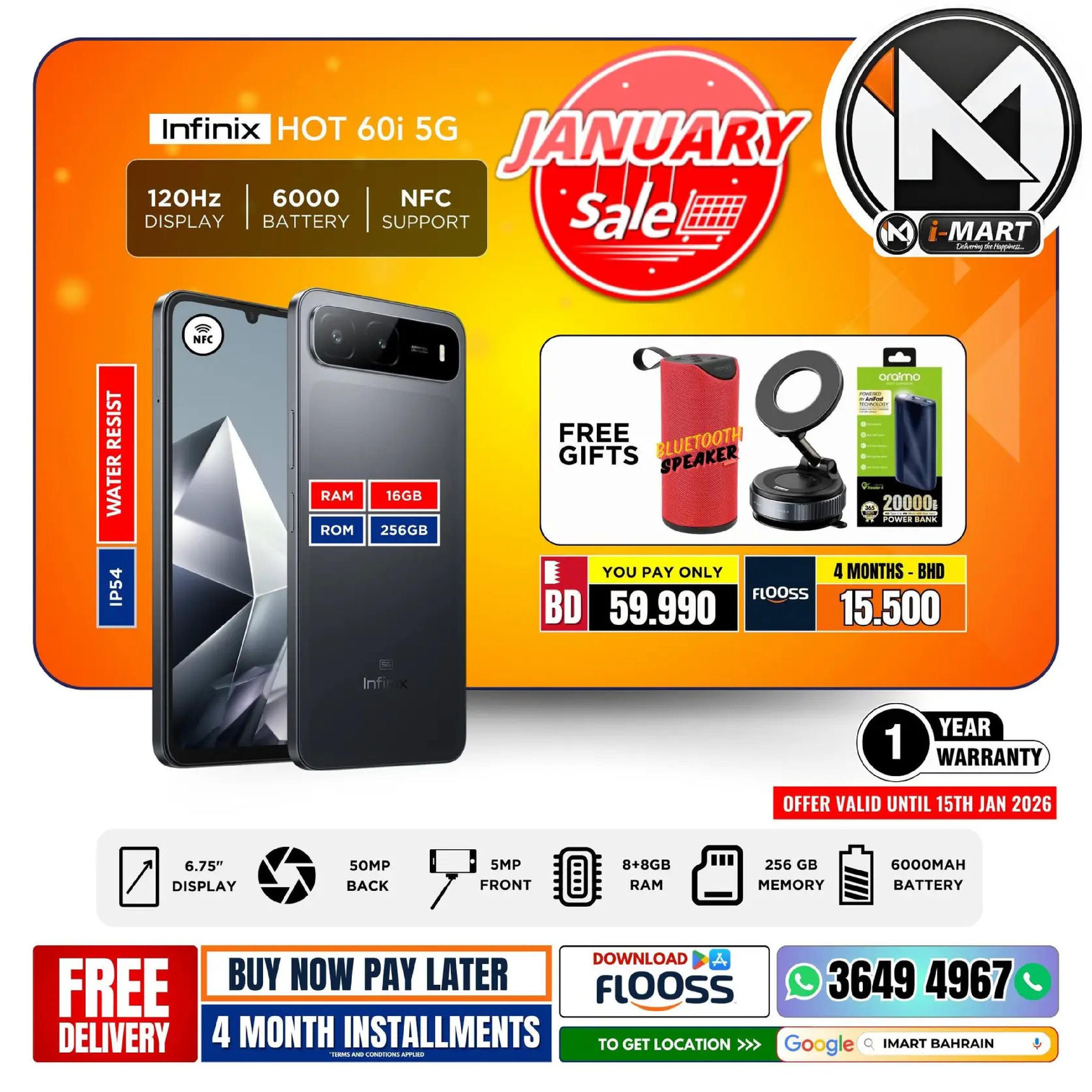 i Mart Bahrain Offers from 9 to 15 January 2026 January offers