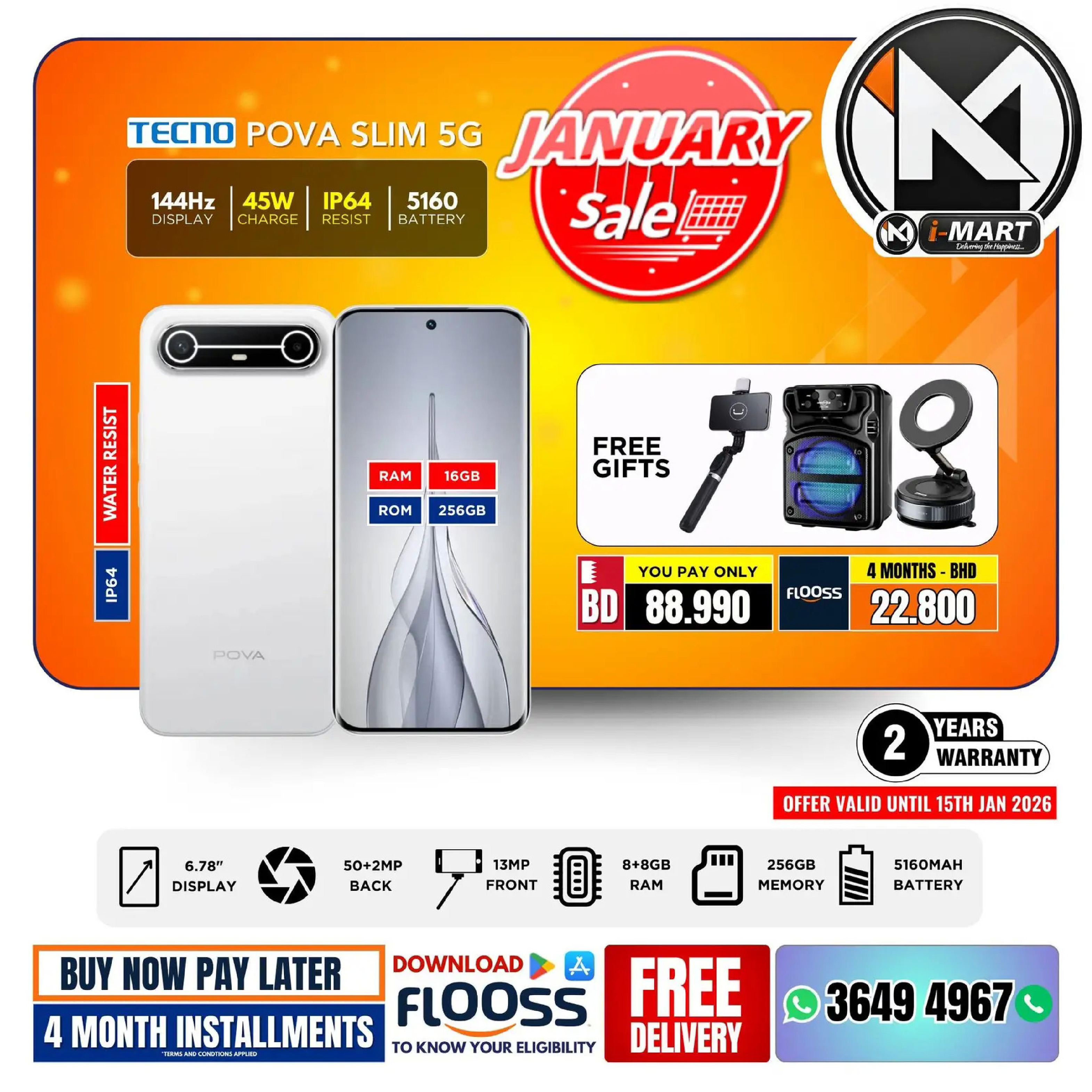 i Mart Bahrain Offers from 9 to 15 January 2026 January offers