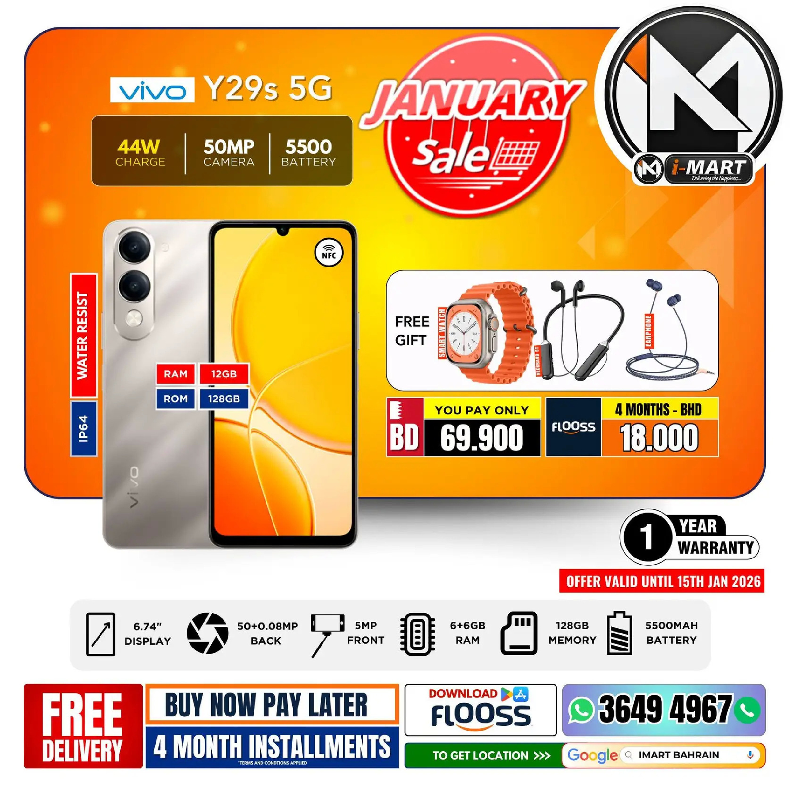 i Mart Bahrain Offers from 9 to 15 January 2026 January offers