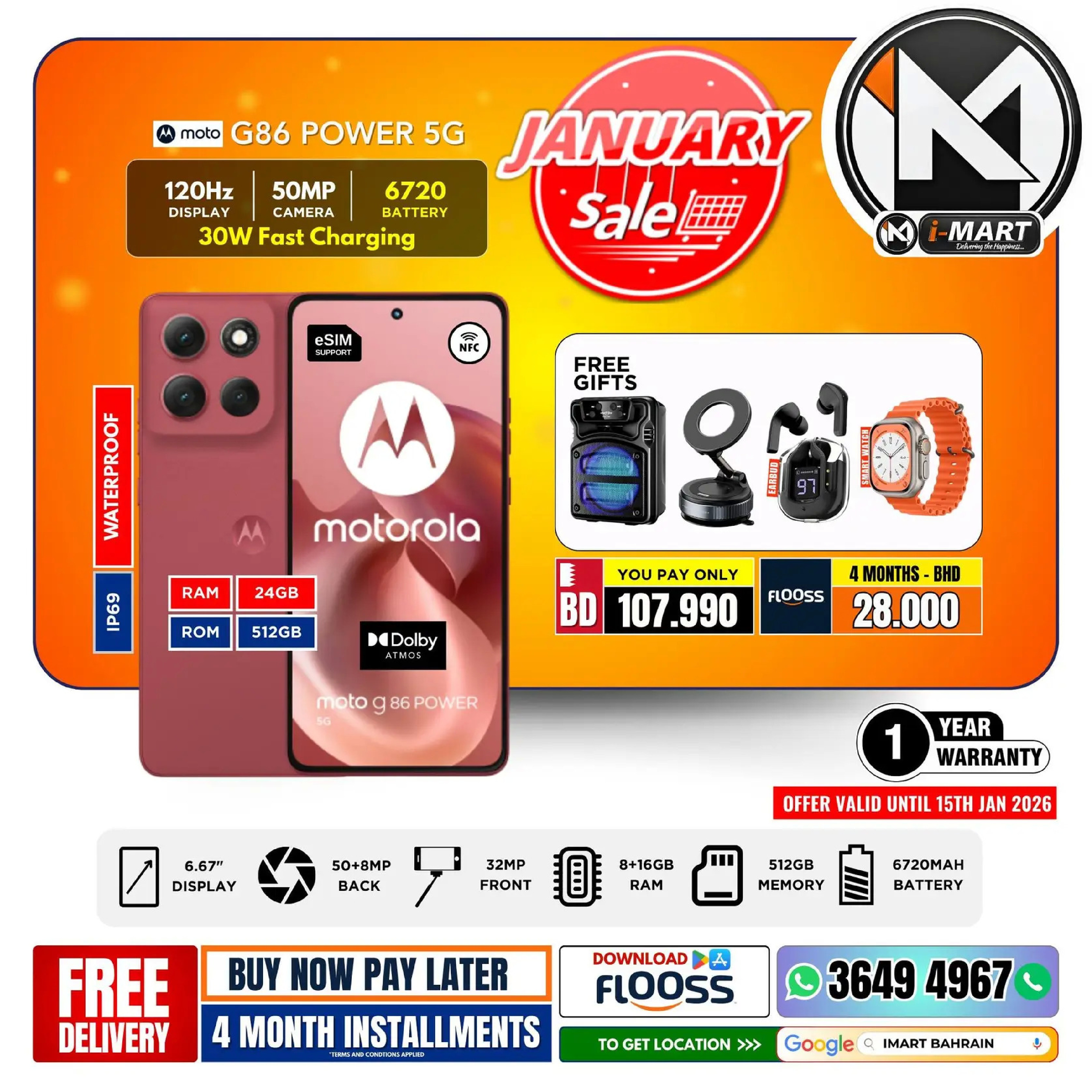 i Mart Bahrain Offers from 9 to 15 January 2026 January offers