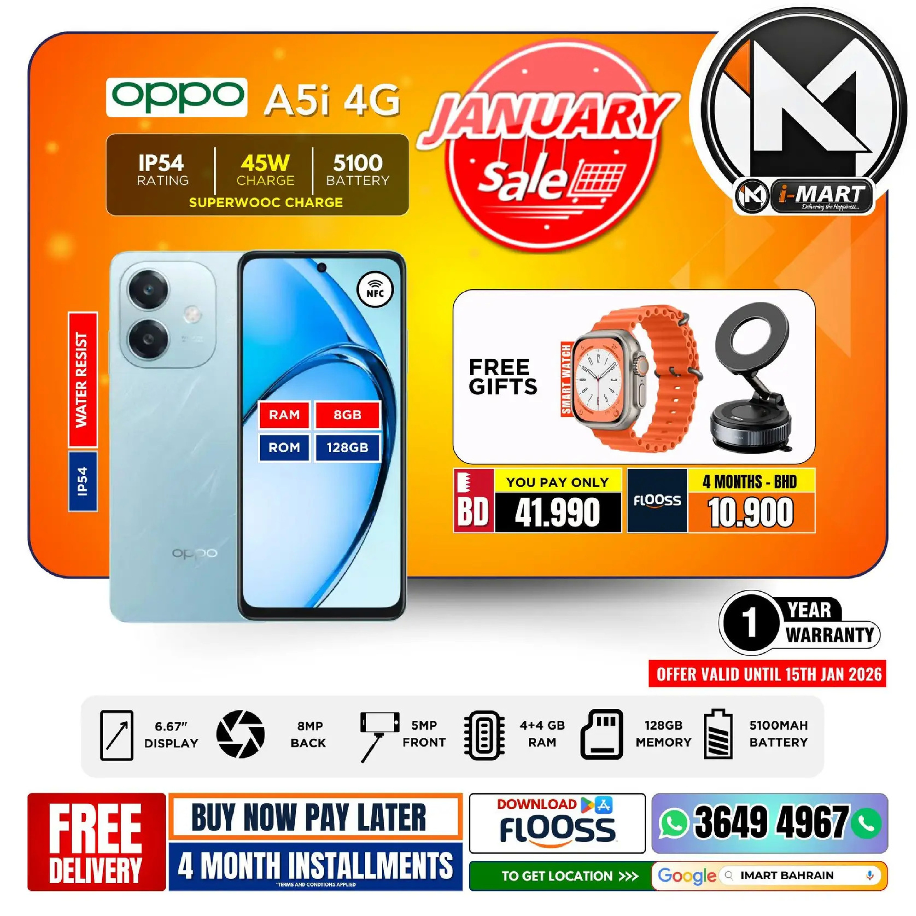 i Mart Bahrain Offers from 9 to 15 January 2026 January offers