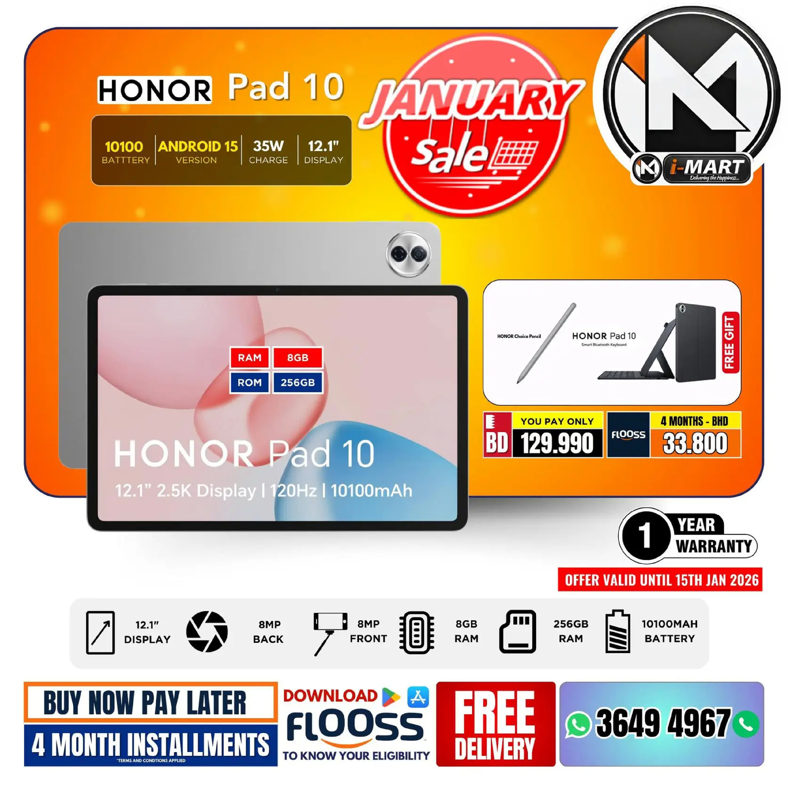 i Mart Bahrain Offers from 9 to 15 January 2026 January offers