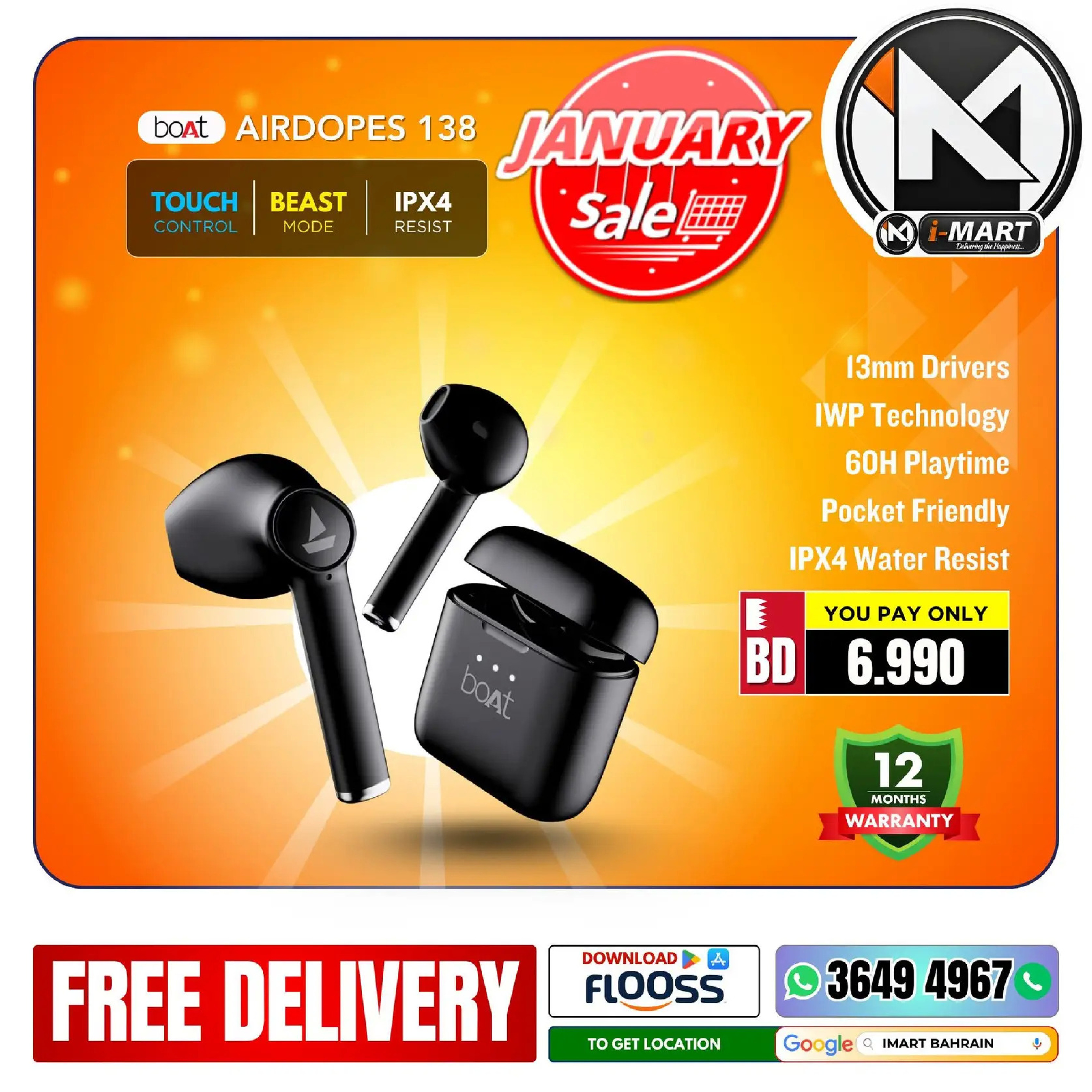 i Mart Bahrain Offers from 9 to 15 January 2026 January offers