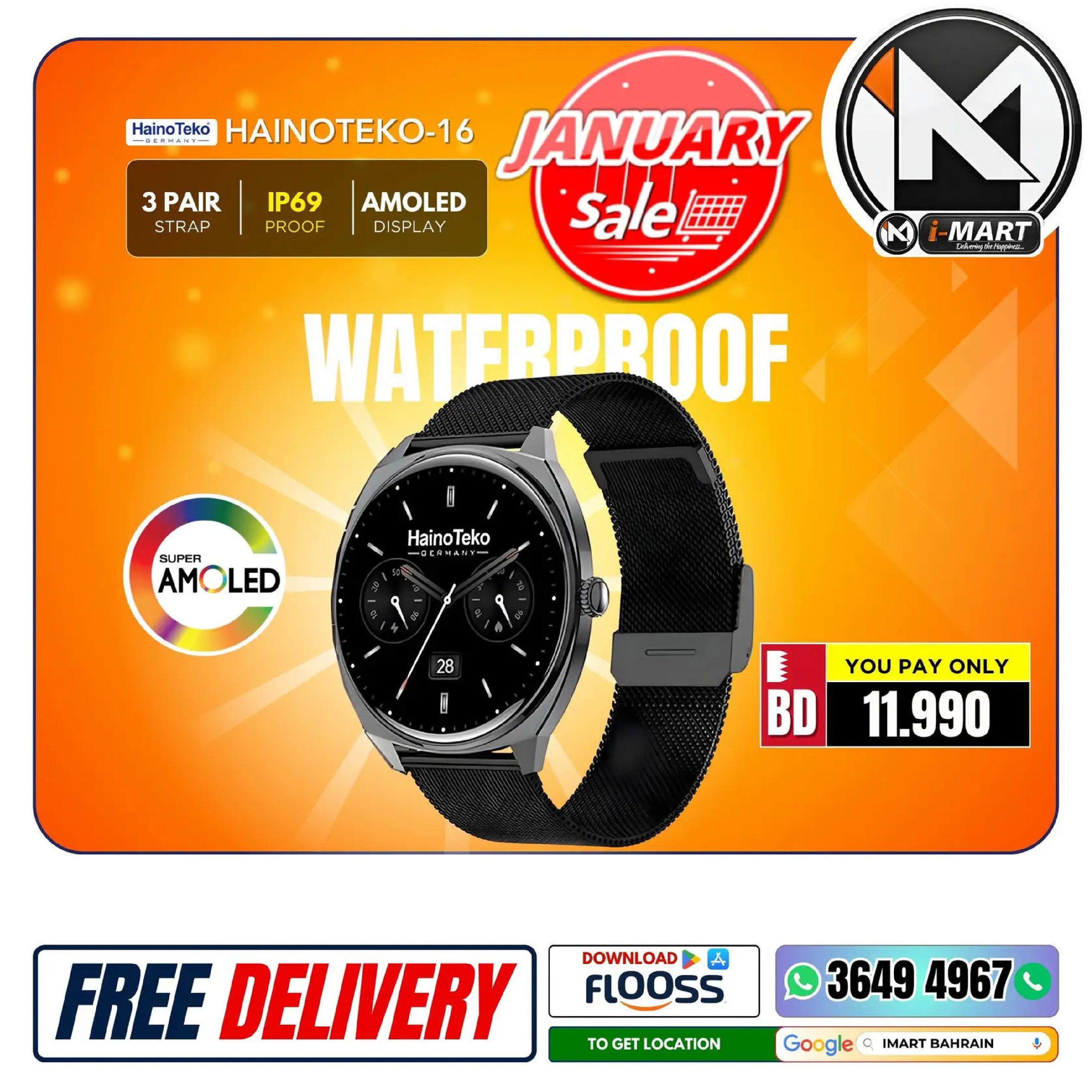 i Mart Bahrain Offers from 9 to 15 January 2026 January offers