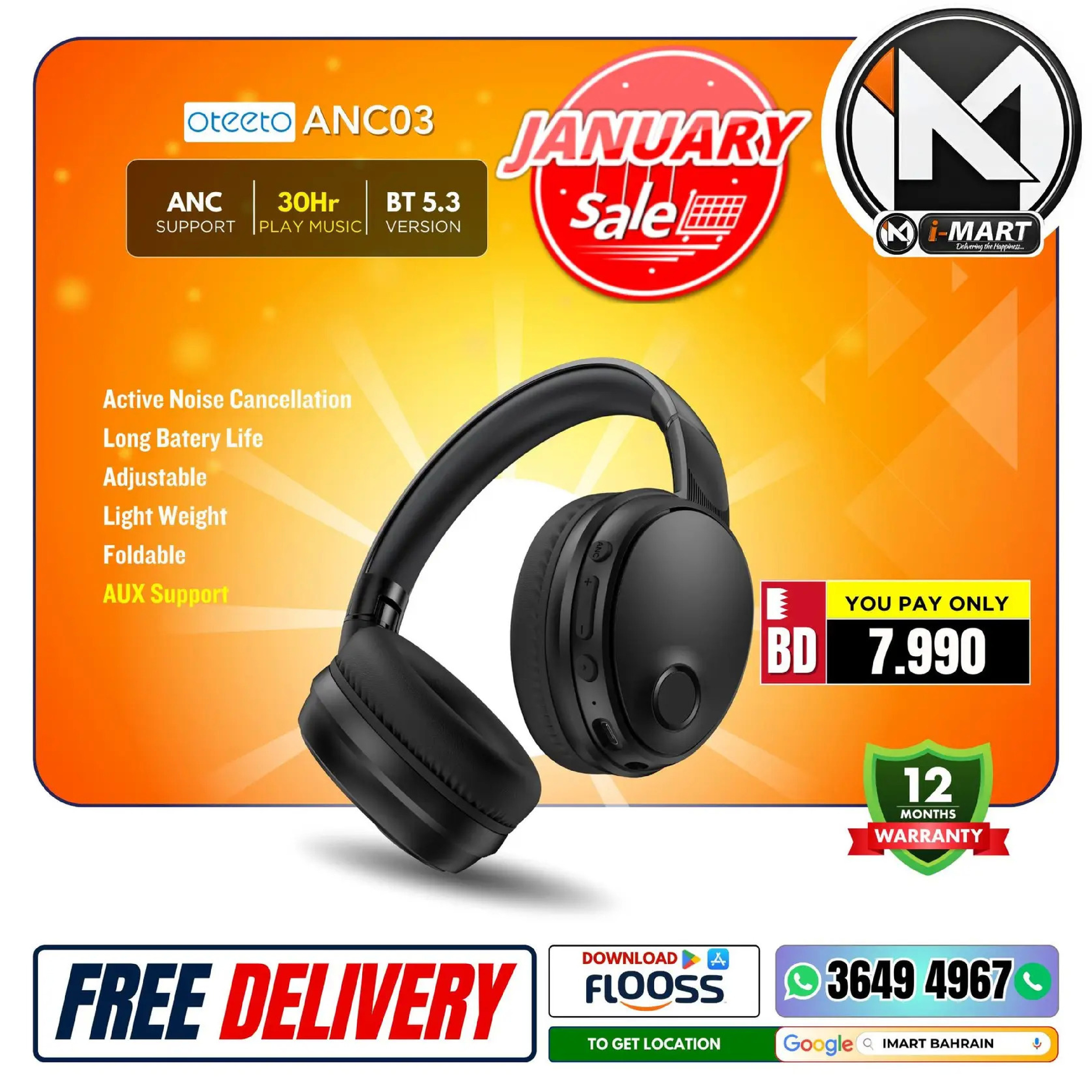 i Mart Bahrain Offers from 9 to 15 January 2026 January offers