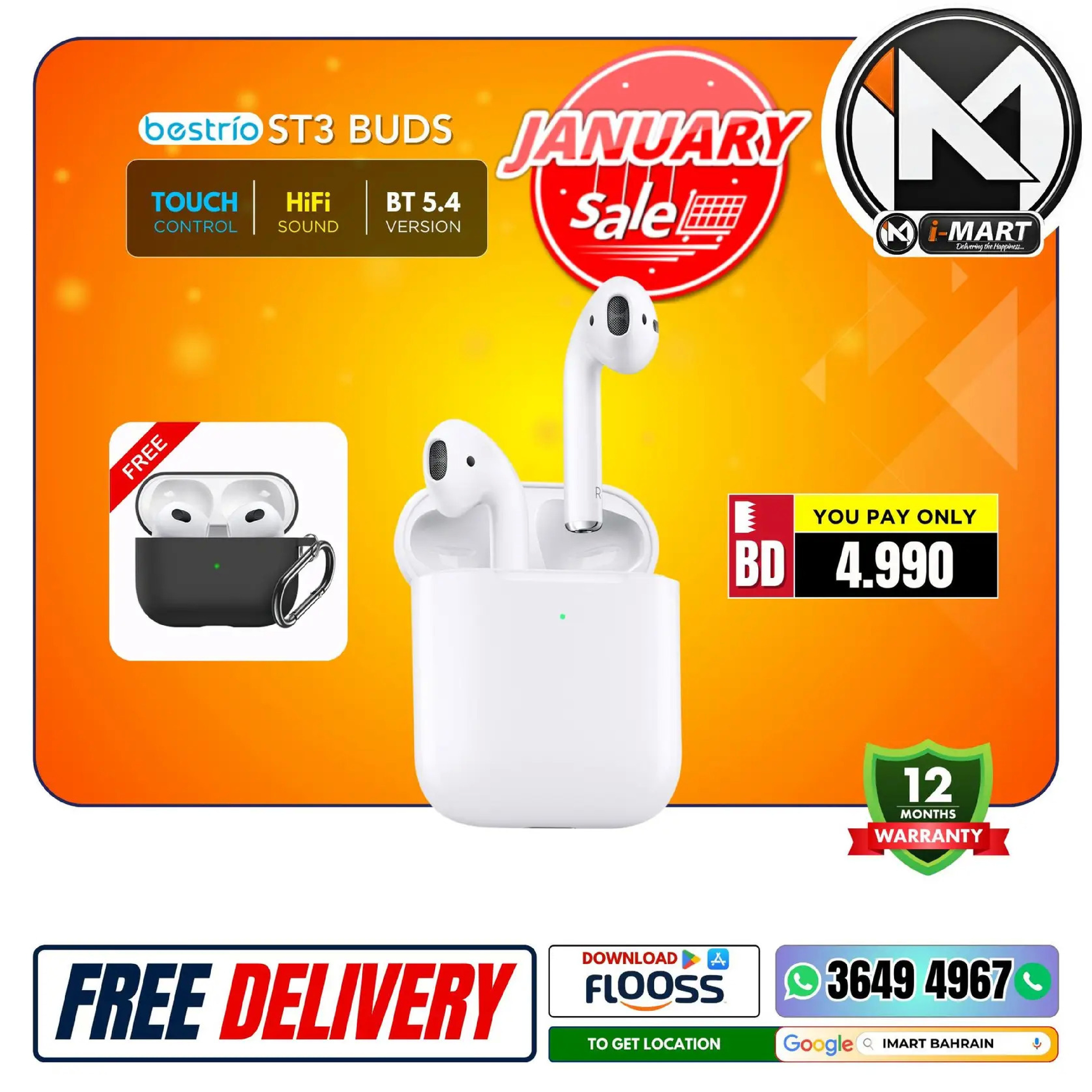 i Mart Bahrain Offers from 9 to 15 January 2026 January offers