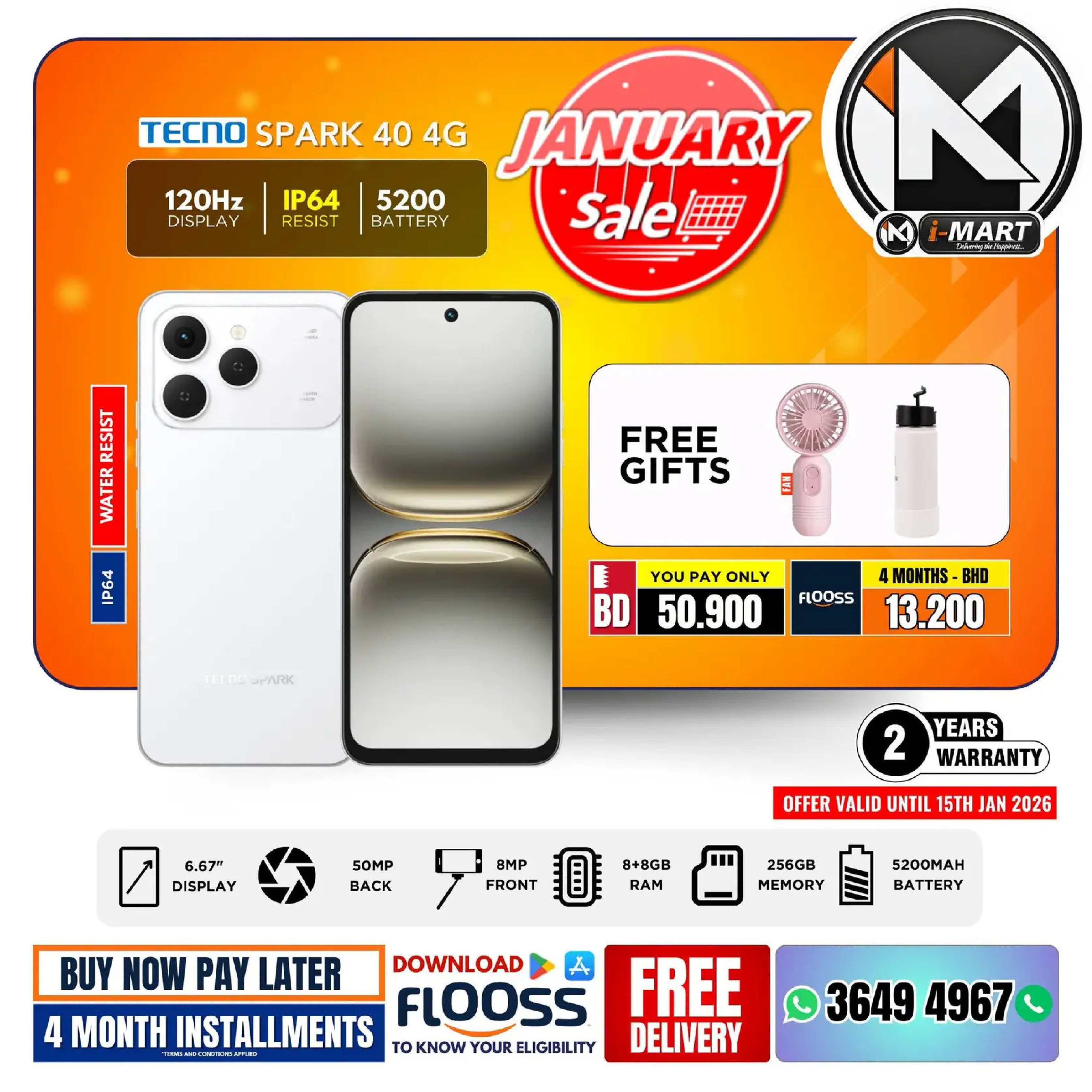 i Mart Bahrain Offers from 9 to 15 January 2026 January offers