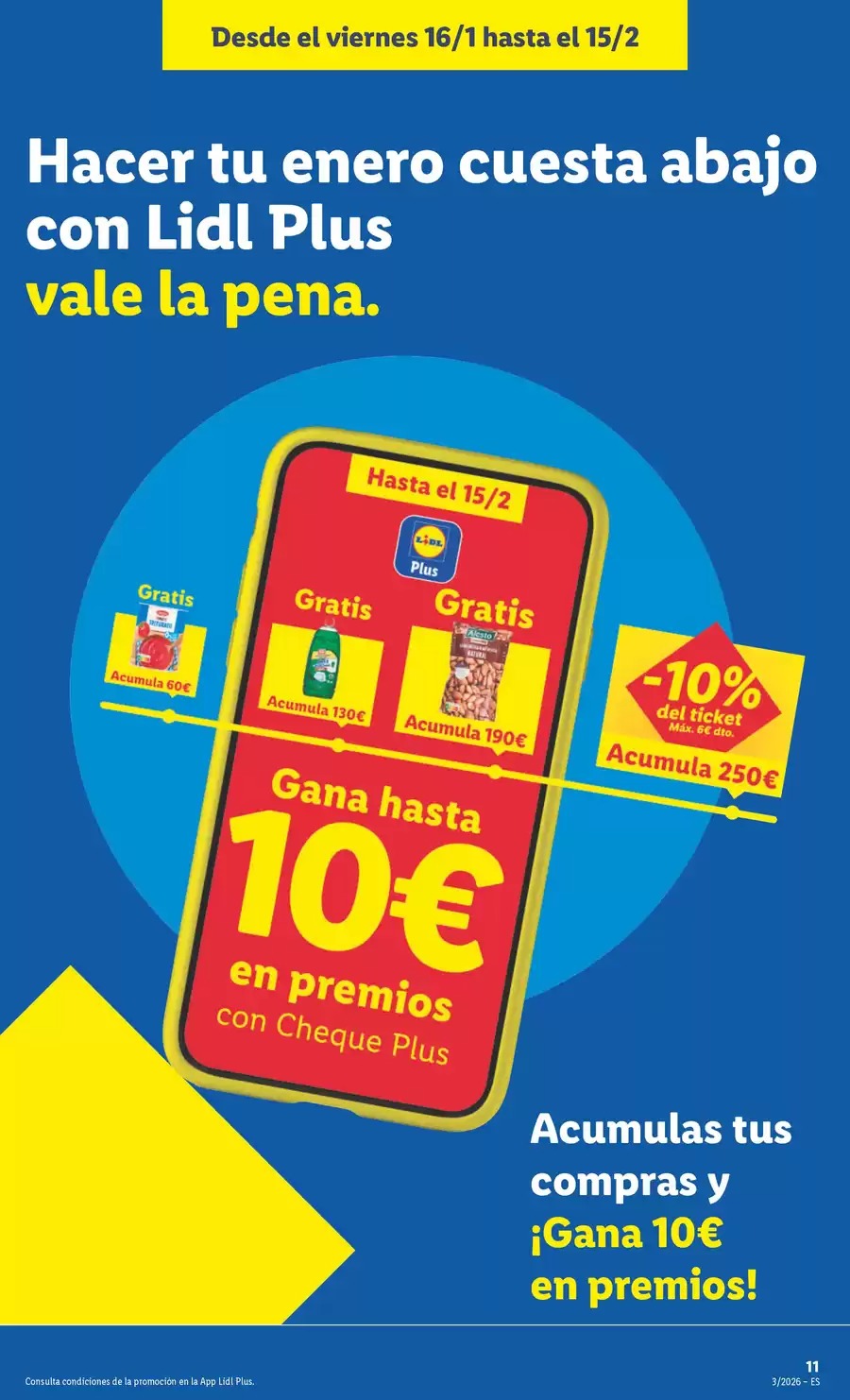 Ofertas de Lidl España de 12 a 18 enero 2026 Ofertas XXL