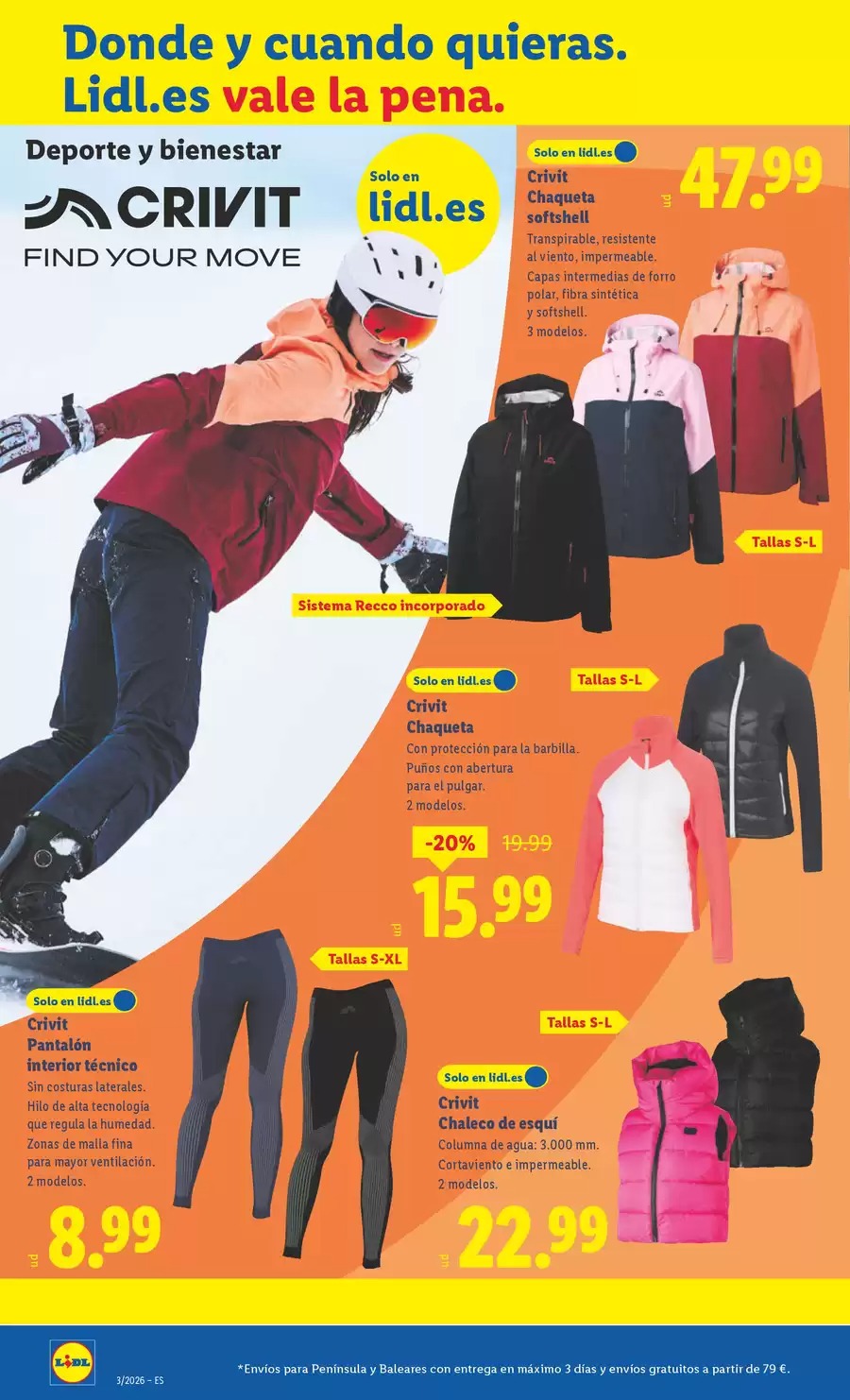 Lidl Spain Offers from 12 to 18 January 2026 Bazaar Deals