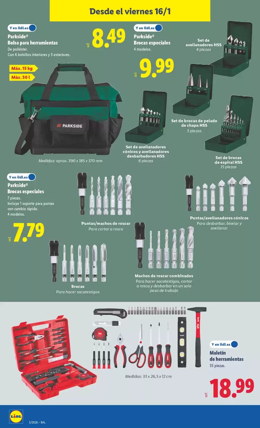Lidl Spain Offers from 12 to 18 January 2026 Bazaar Deals
