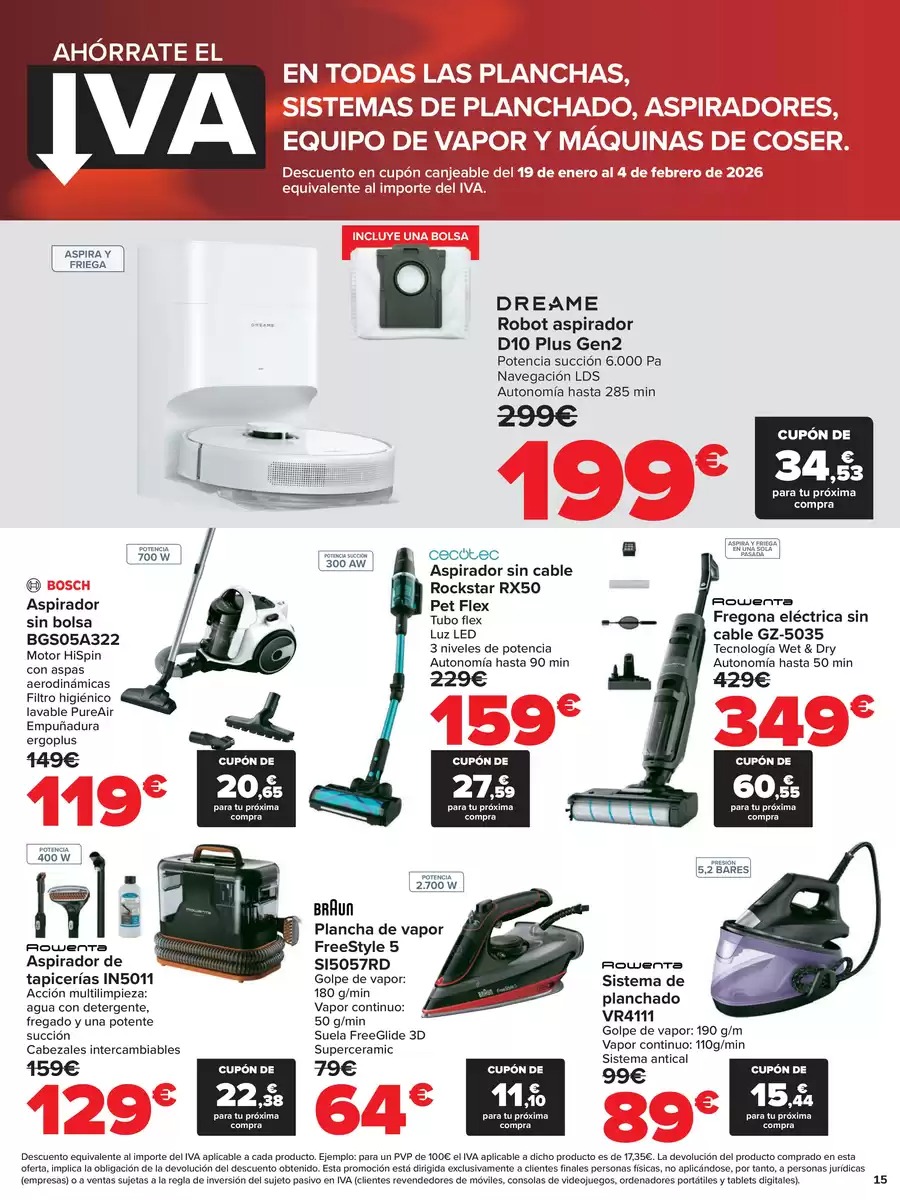 Ofertas de Carrefour España de 12 a 18 enero 2026 Ahorrate el IVA