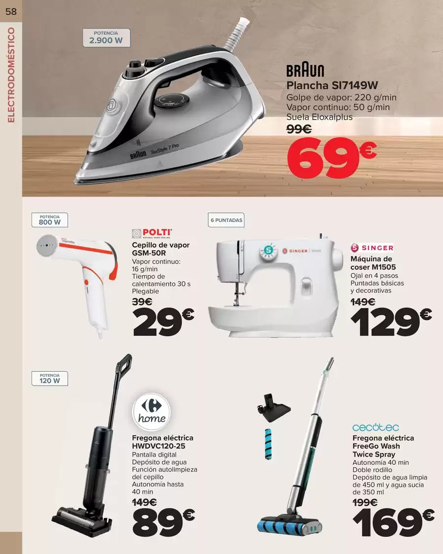 Ofertas de Carrefour España de 9 a 18 enero 2026 HOGAR Ofertas