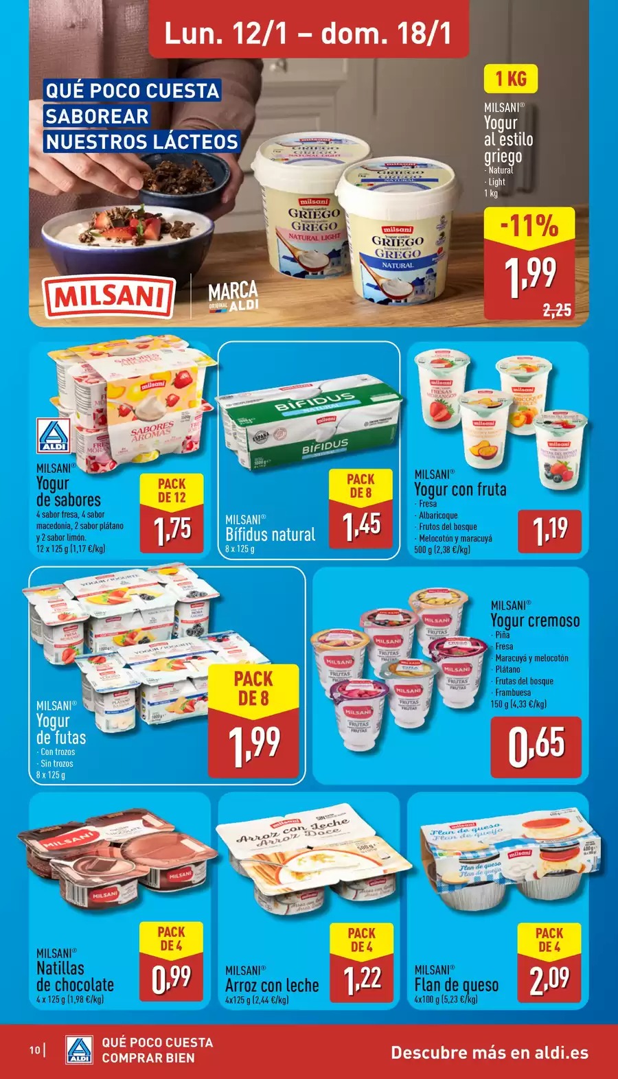 ALDI Spain Offers from 12 to 18 January 2026 How little it costs to buy well!