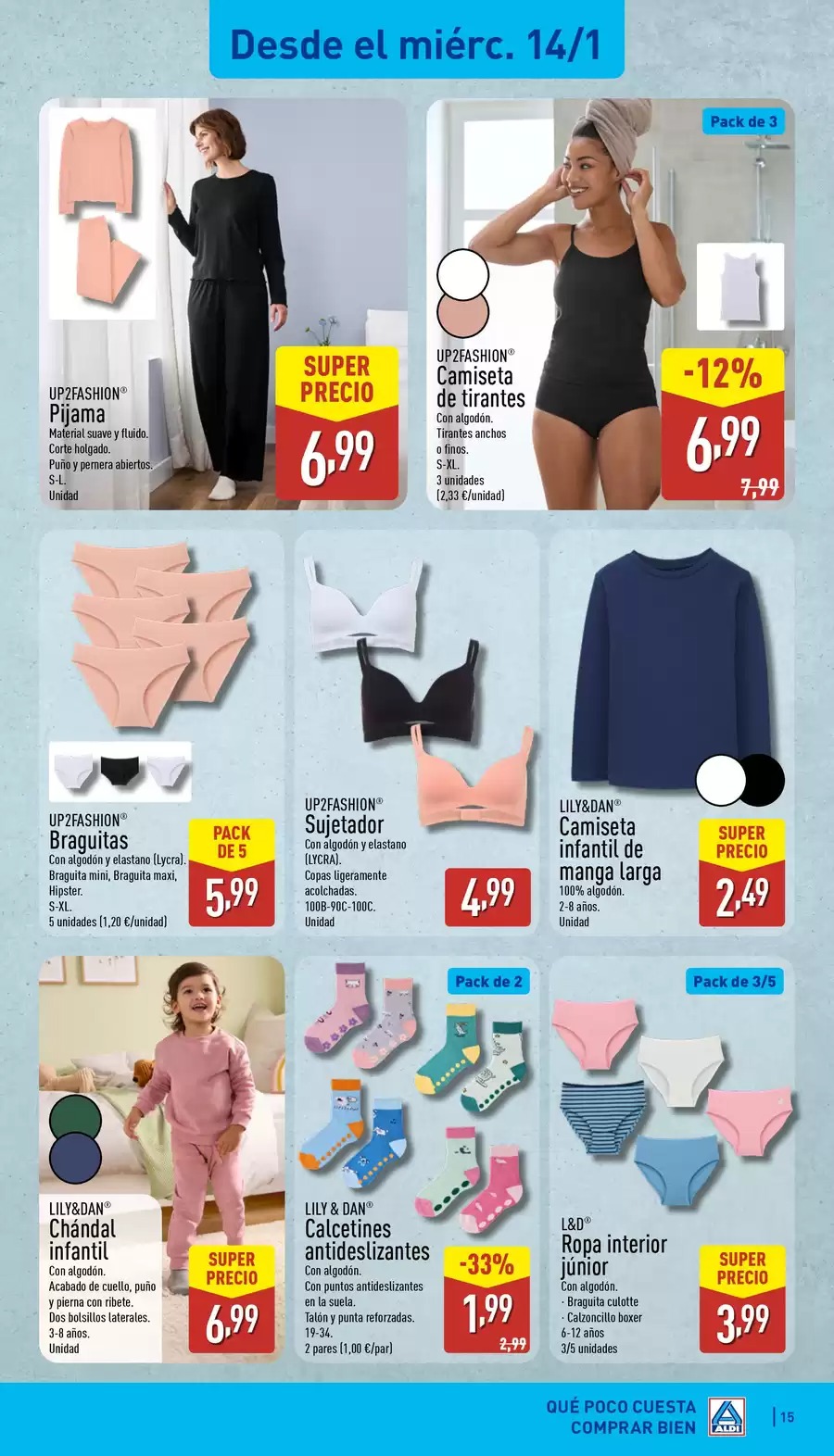 ALDI Spain Offers from 12 to 18 January 2026 How little it costs to buy well!
