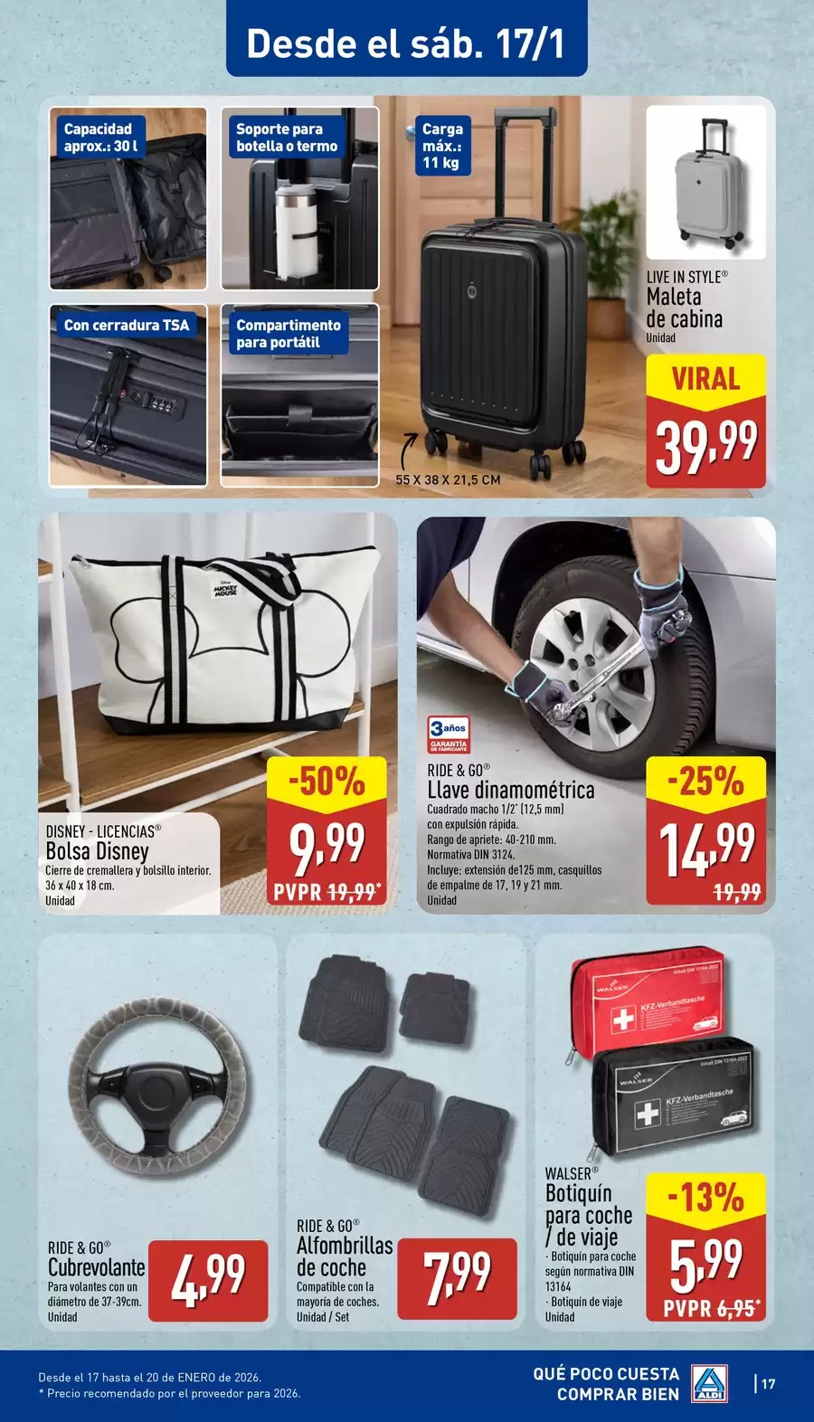 ALDI Spain Offers from 12 to 18 January 2026 How little it costs to buy well!