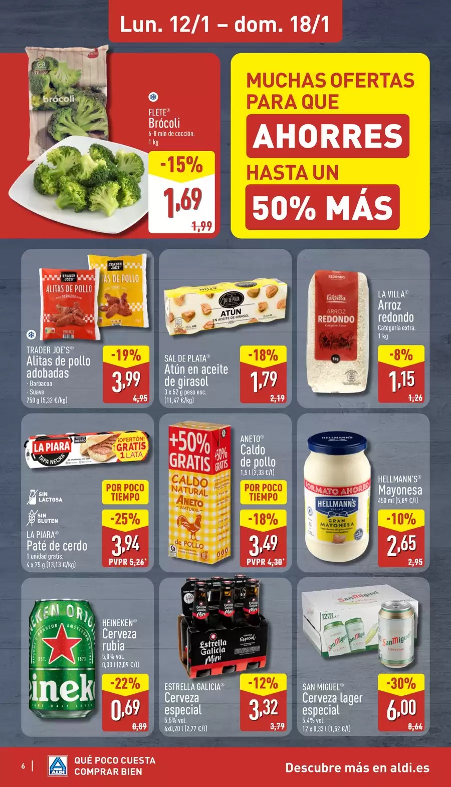 ALDI Spain Offers from 12 to 18 January 2026 How little it costs to buy well!