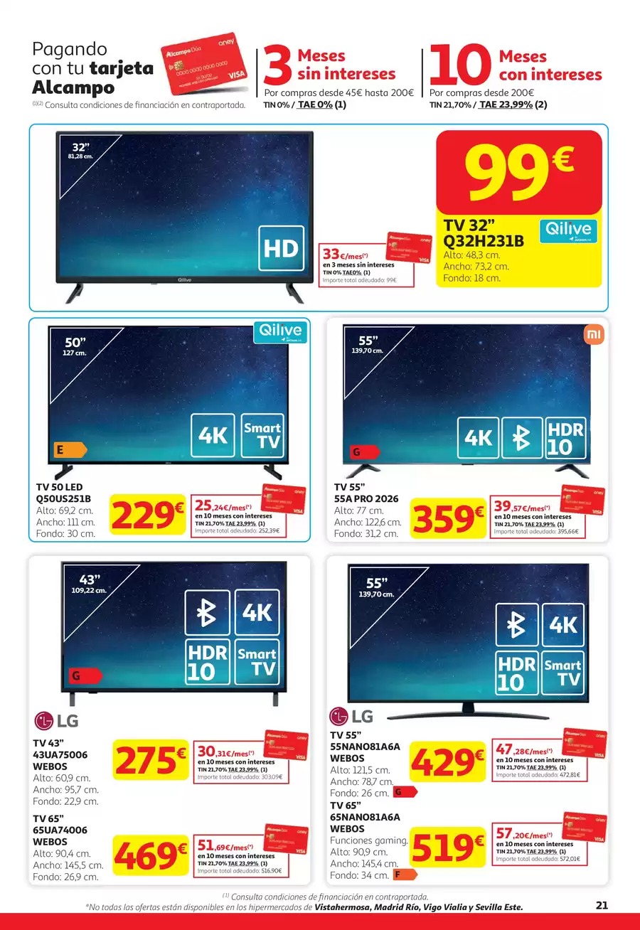 Alcampo Spain Offers from 6 to 14 January 2026 Happy New Year with Savings