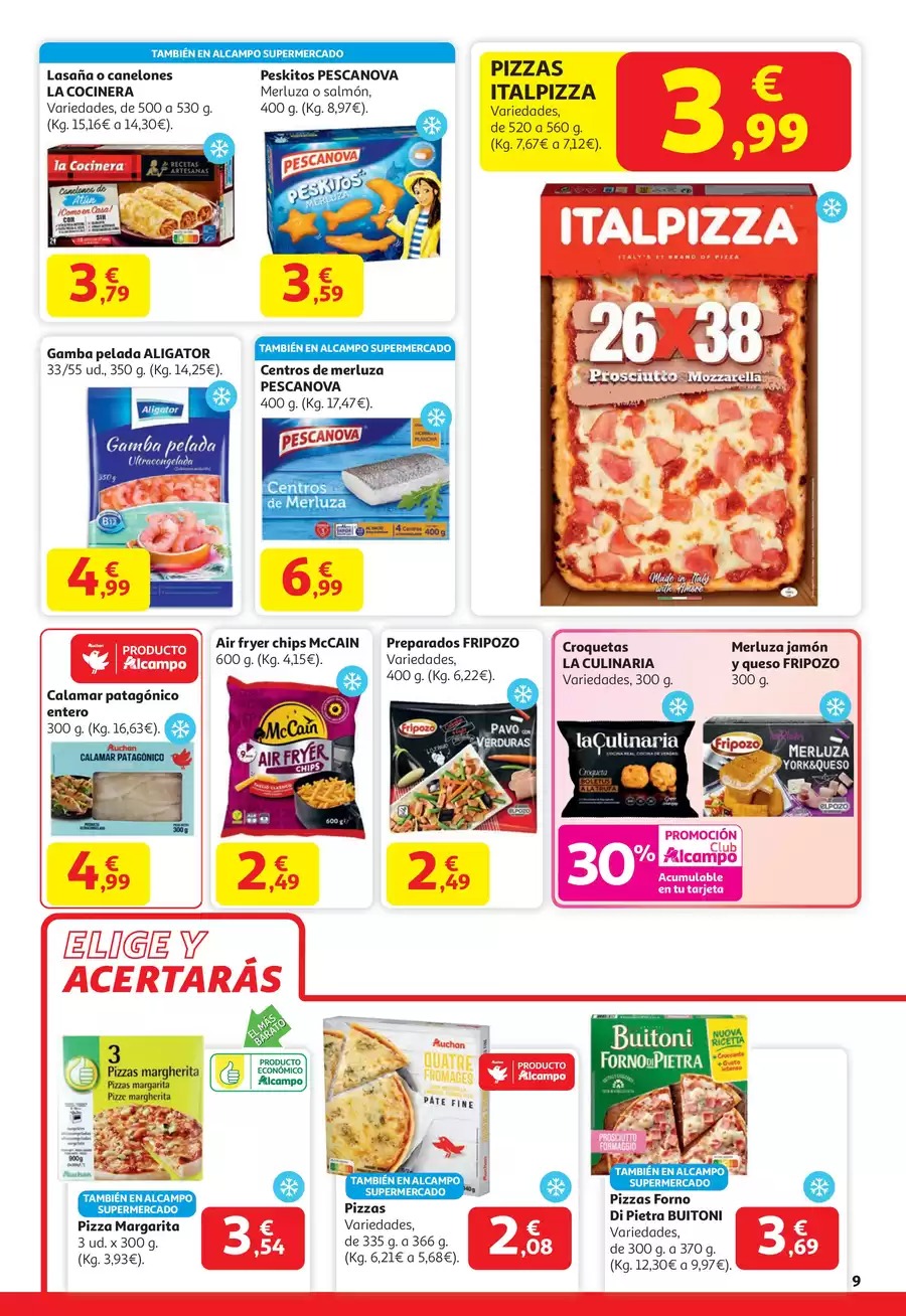 Alcampo Spain Offers from 6 to 14 January 2026 Happy New Year with Savings