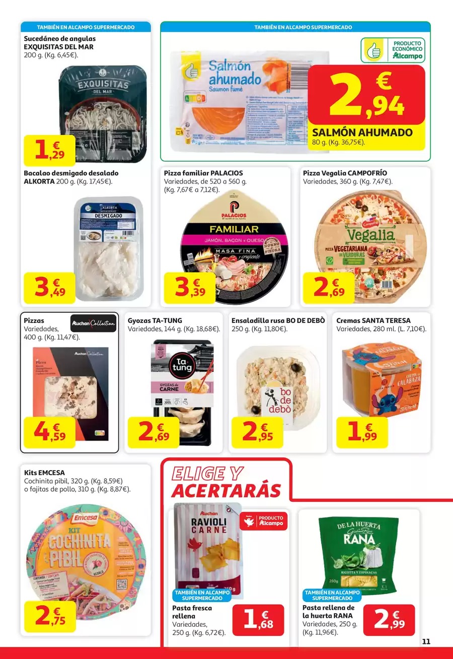 Alcampo Spain Offers from 6 to 14 January 2026 Happy New Year with Savings