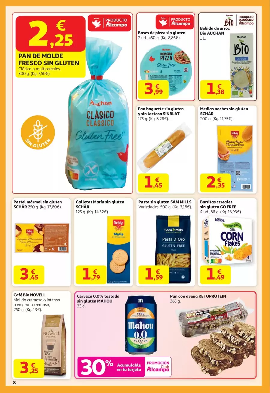 Alcampo Spain Offers from 6 to 14 January 2026 Happy New Year with Savings