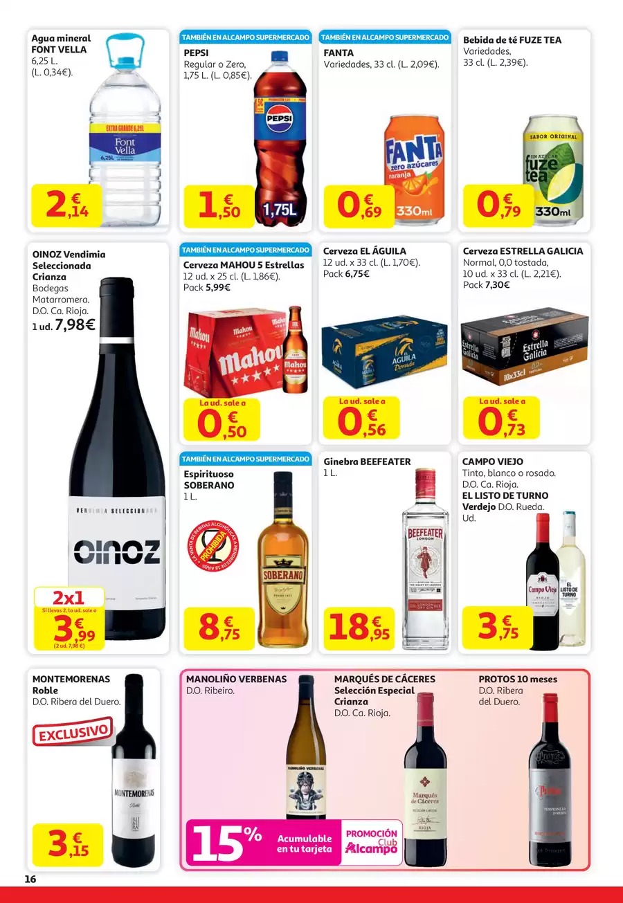 Alcampo Spain Offers from 6 to 14 January 2026 Happy New Year with Savings