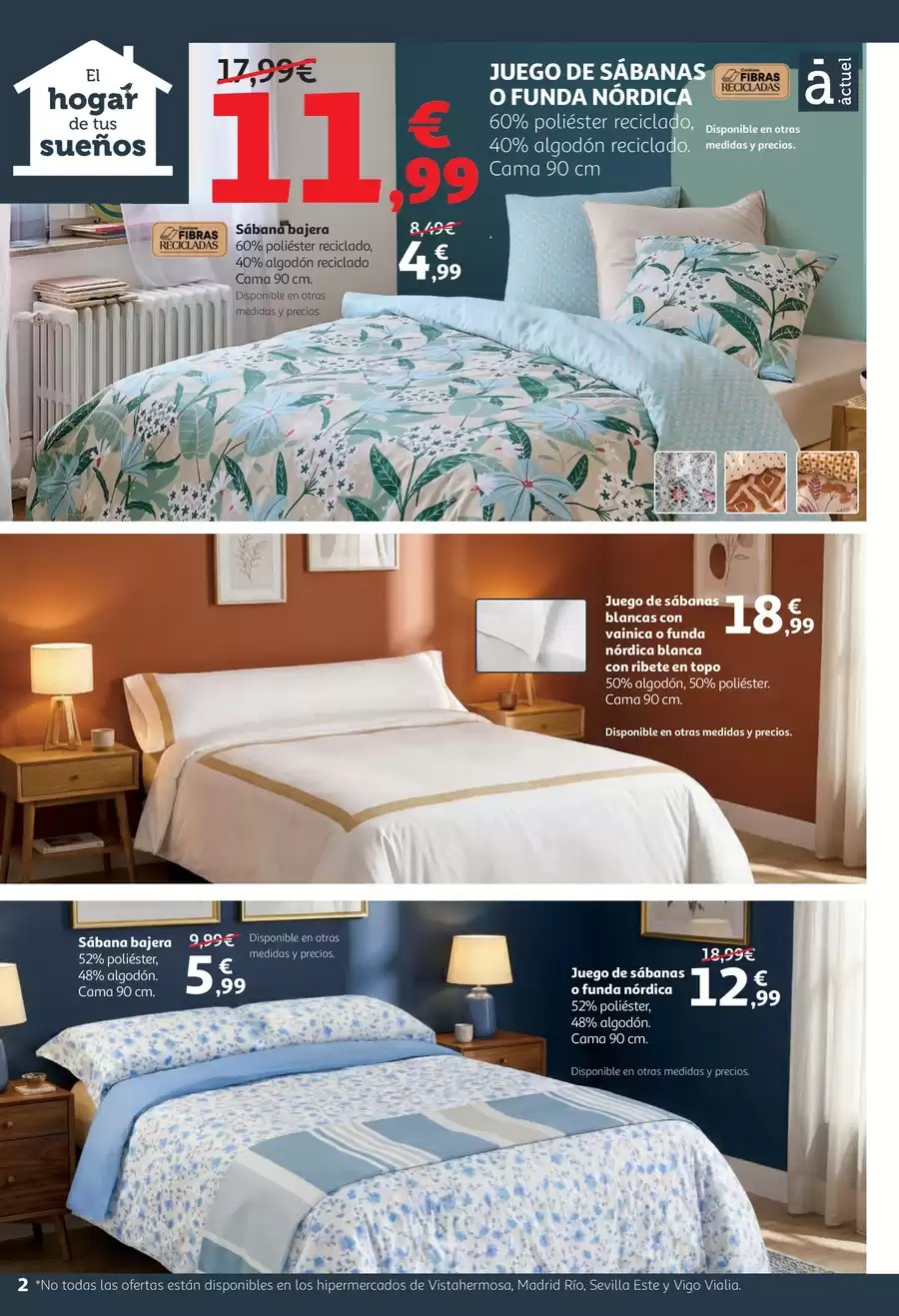 Ofertas de Alcampo España de 9 a 25 enero 2026 La Llar Dels Teus Somnis