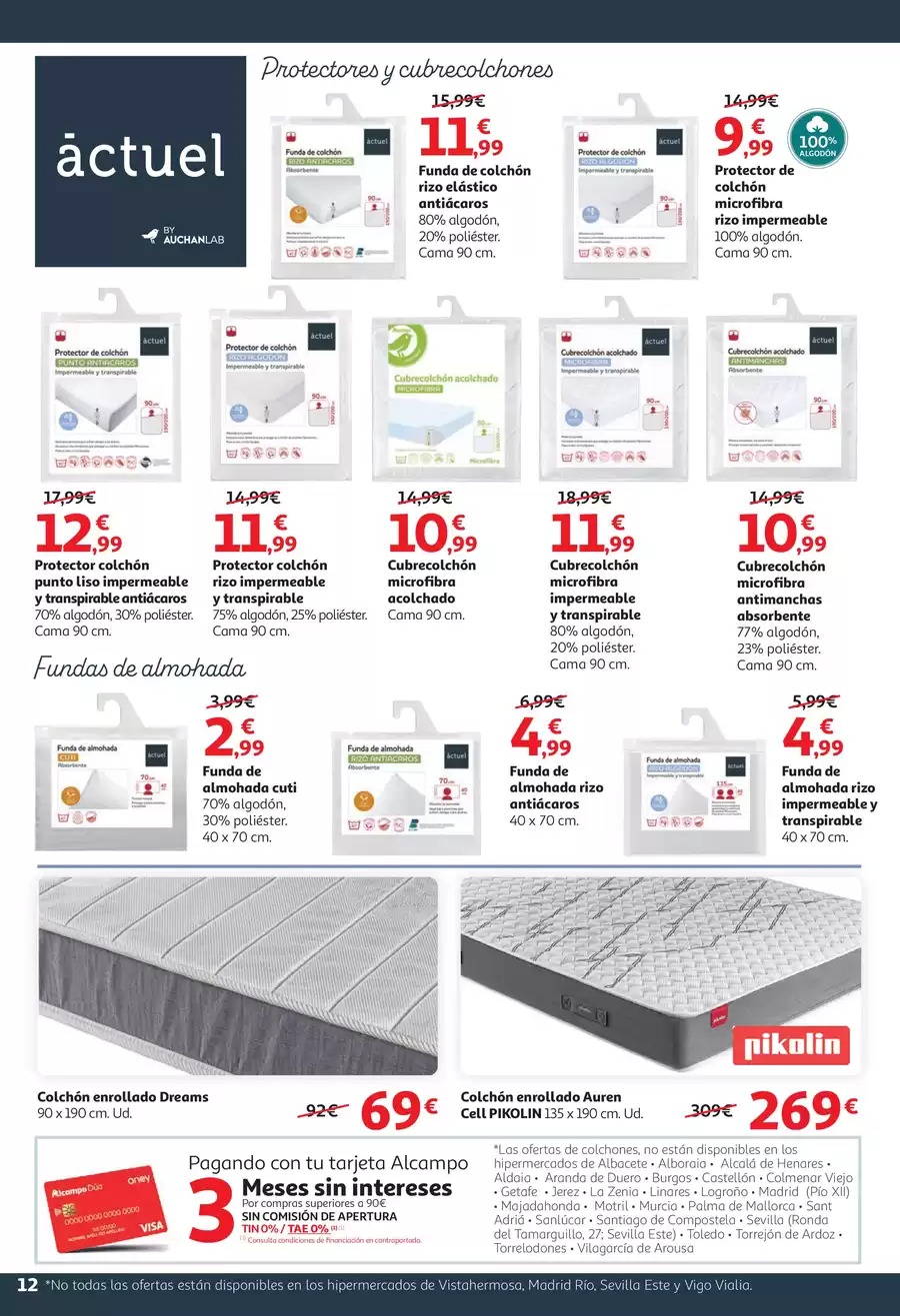 Ofertas de Alcampo España de 9 a 25 enero 2026 La Llar Dels Teus Somnis