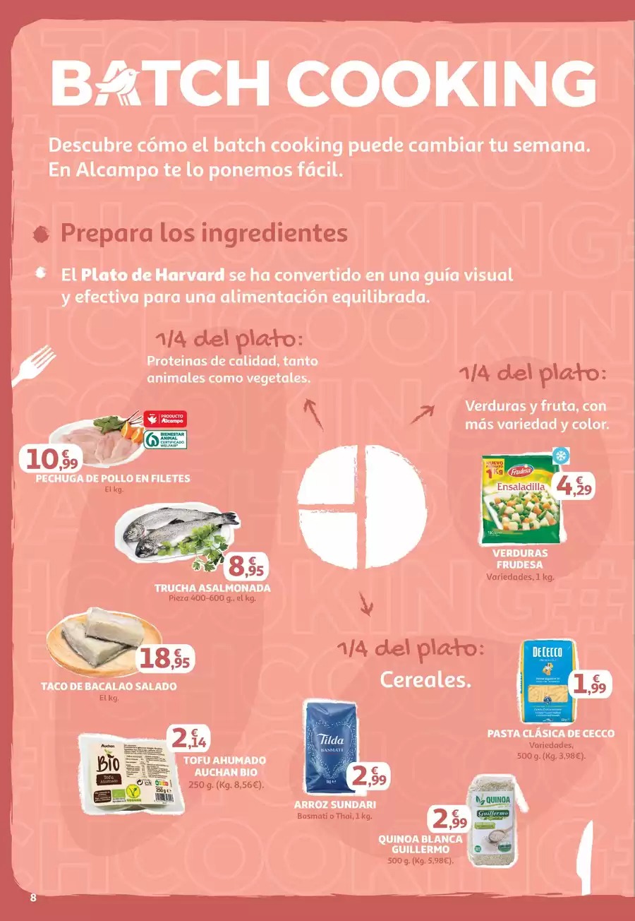 Ofertas de Alcampo España de 15 a 28 enero 2026 Cocina Menos, Disfruta Más