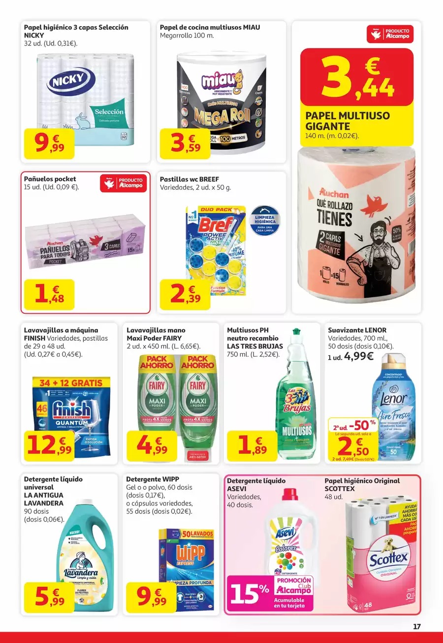 Ofertas de Alcampo España de 15 a 28 enero 2026 Cocina Menos, Disfruta Más