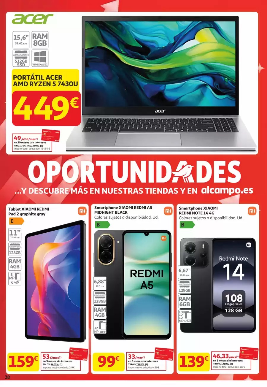 Ofertas de Alcampo España de 15 a 28 enero 2026 Cocina Menos, Disfruta Más