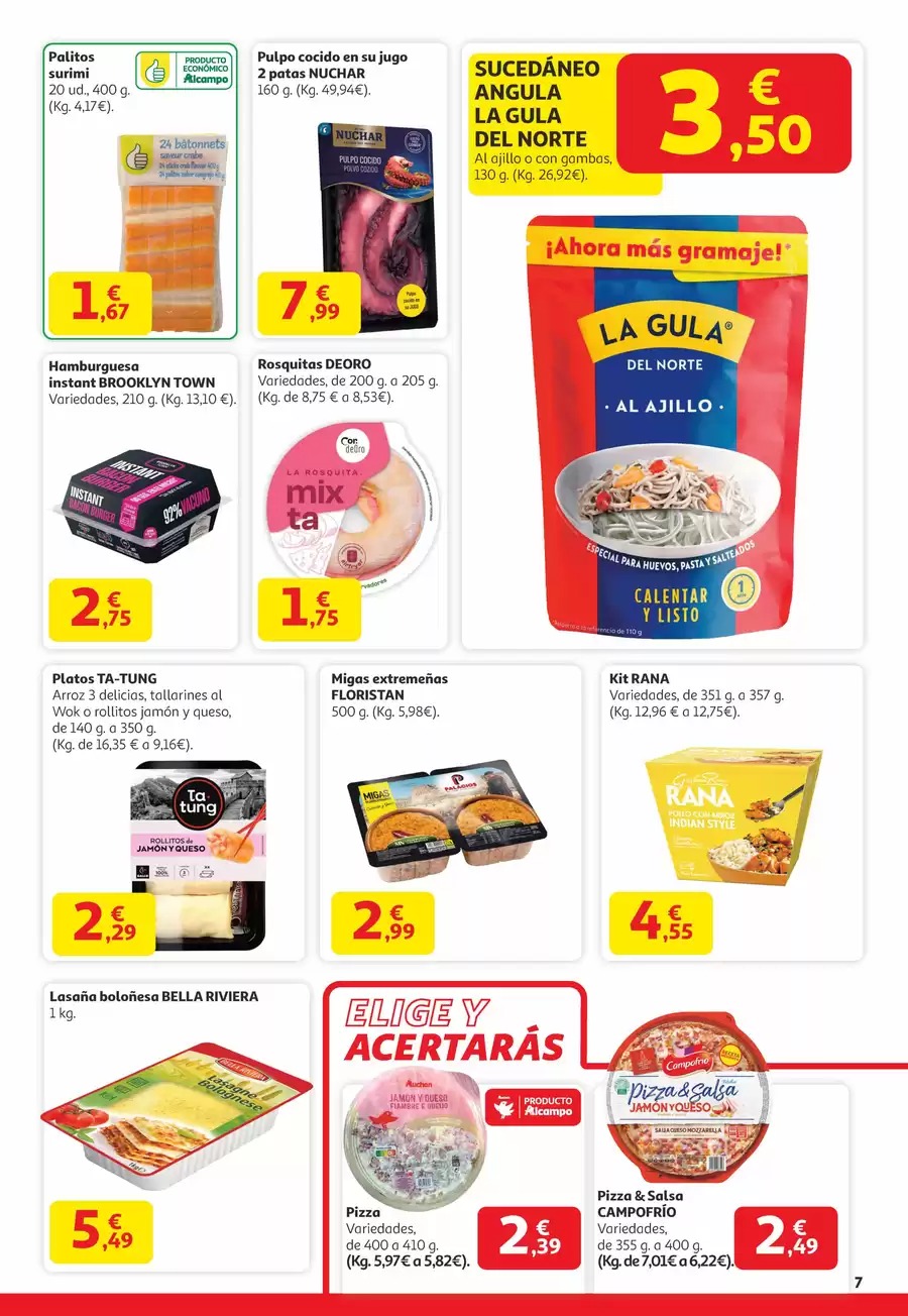 Ofertas de Alcampo España de 15 a 28 enero 2026 Cocina Menos, Disfruta Más