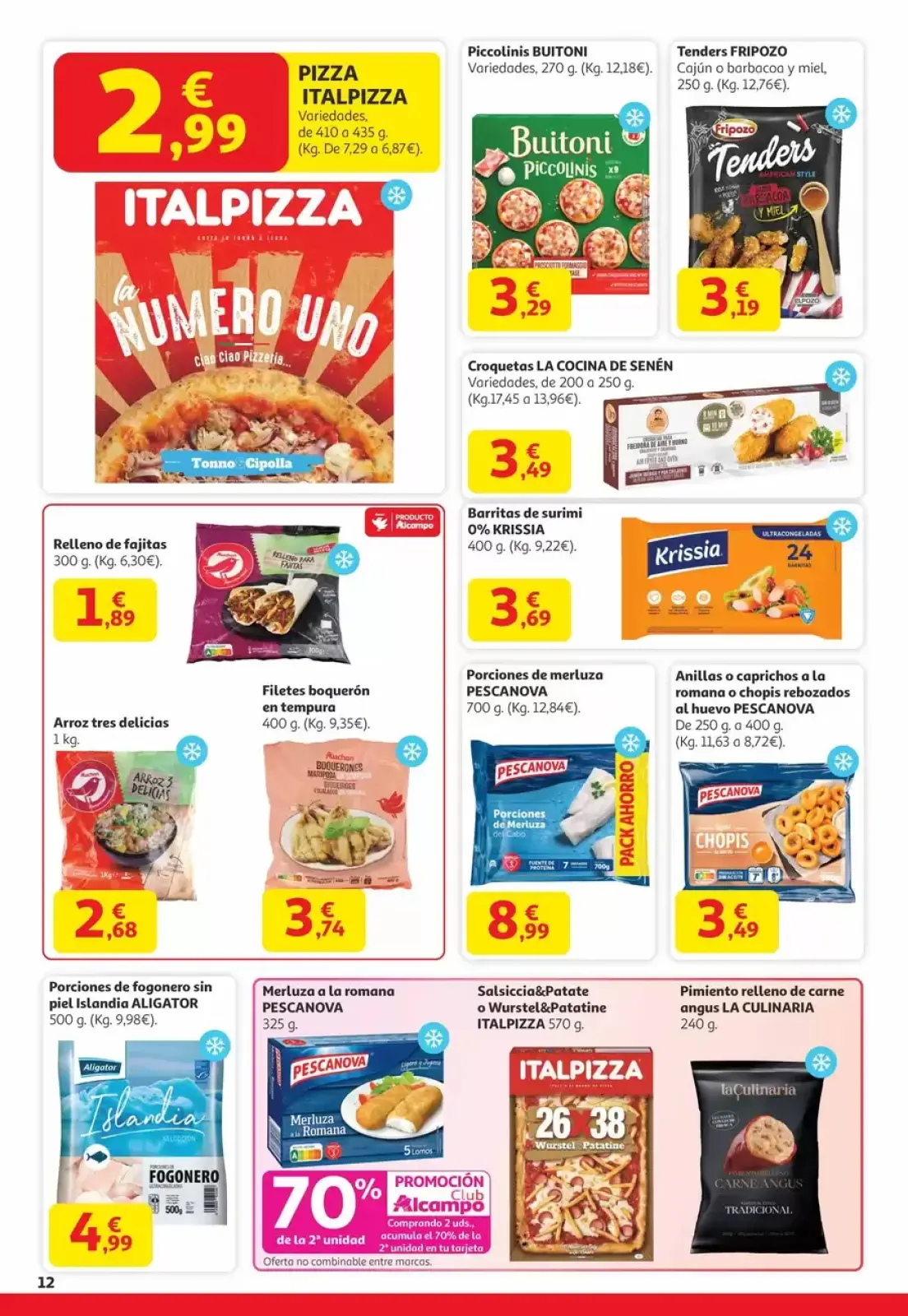 Page 12 in Cook Less, Enjoy More at Alcampo Spain