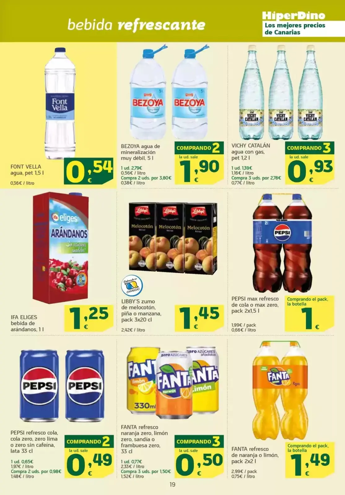 Page 19 dans Nouvelles offres chez HiperDino Espagne