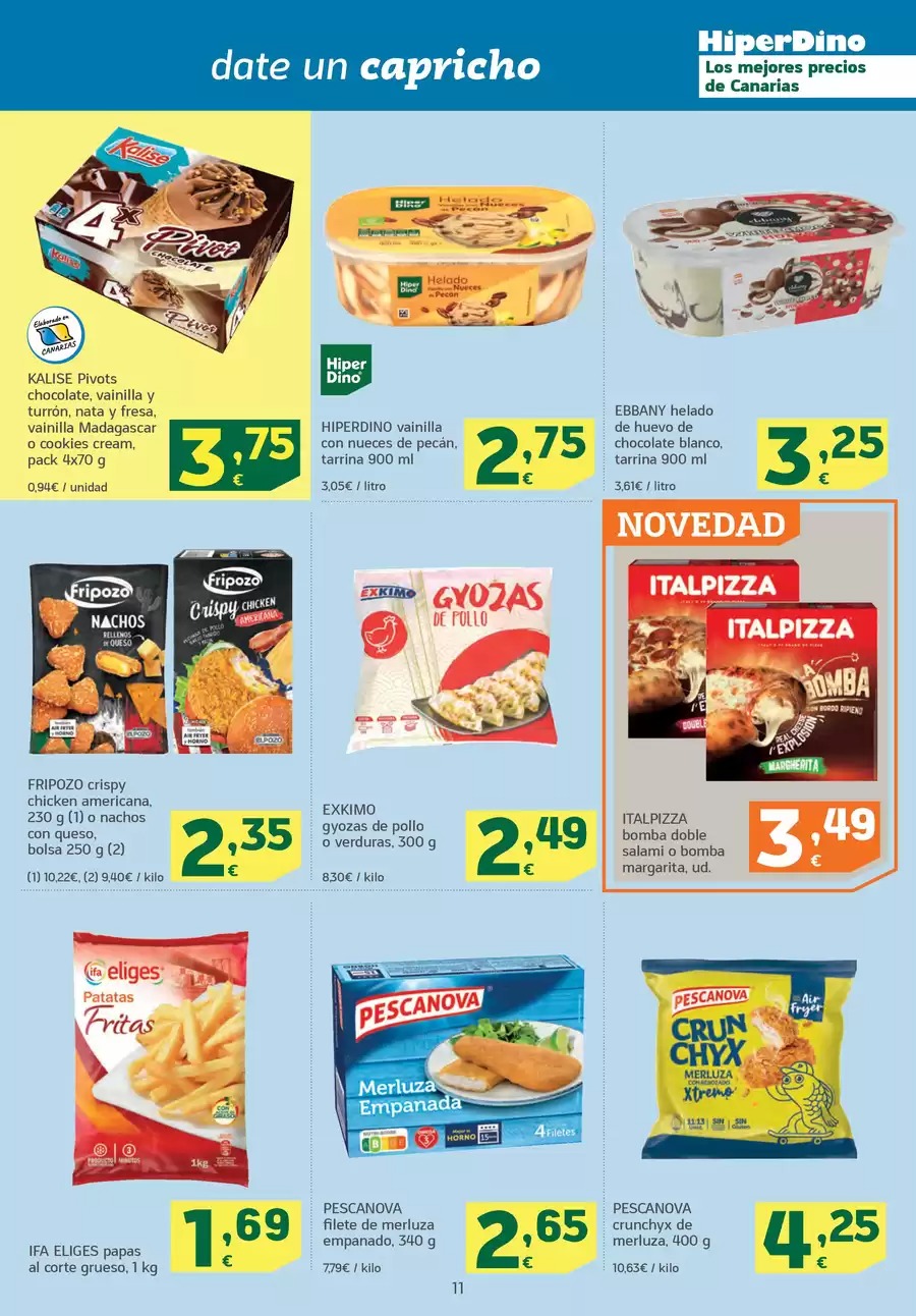 Ofertas de HiperDino España de 7 a 27 enero 2026 Nuevas ofertas