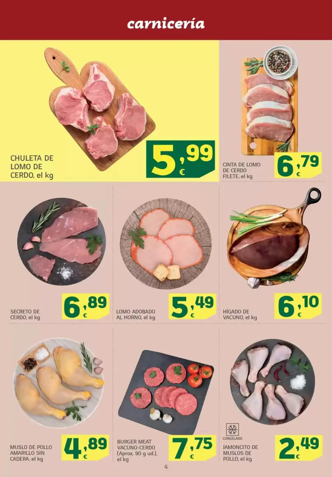 Page 4 dans Nouvelles offres chez HiperDino Espagne