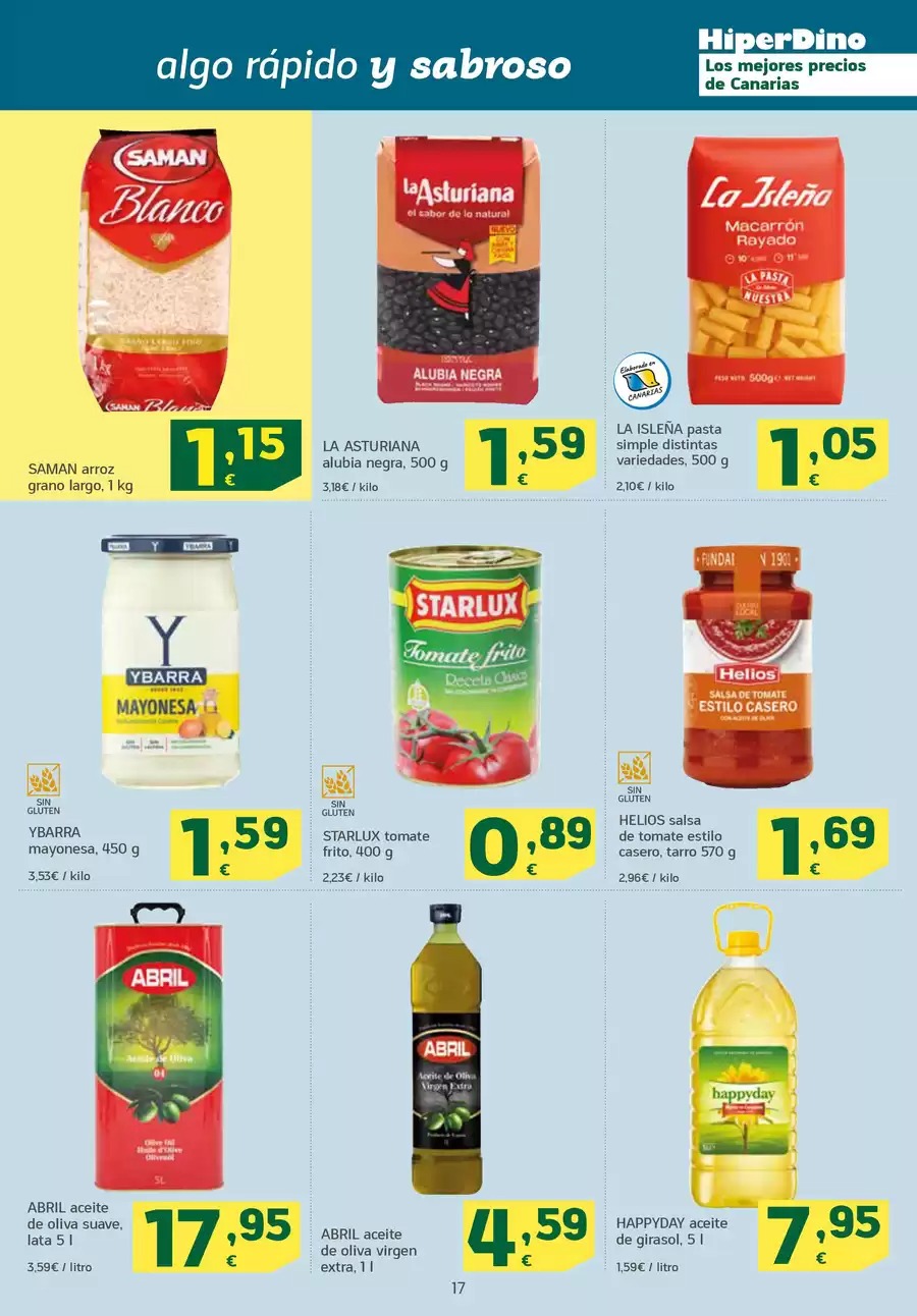 Ofertas de HiperDino España de 7 a 27 enero 2026 Nuevas ofertas