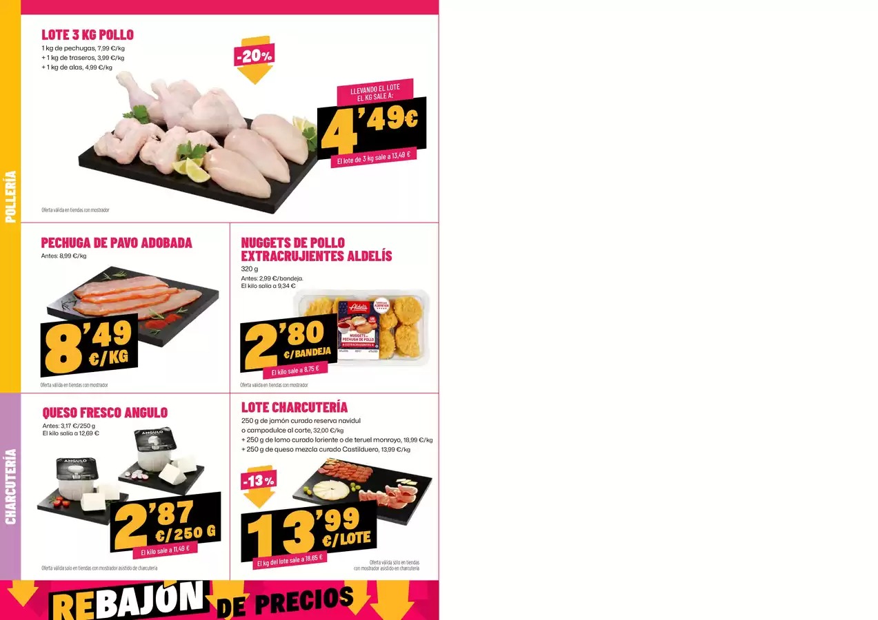 Ofertas de Ahorramas España de 8 a 14 enero 2026 Rebajón De Precios